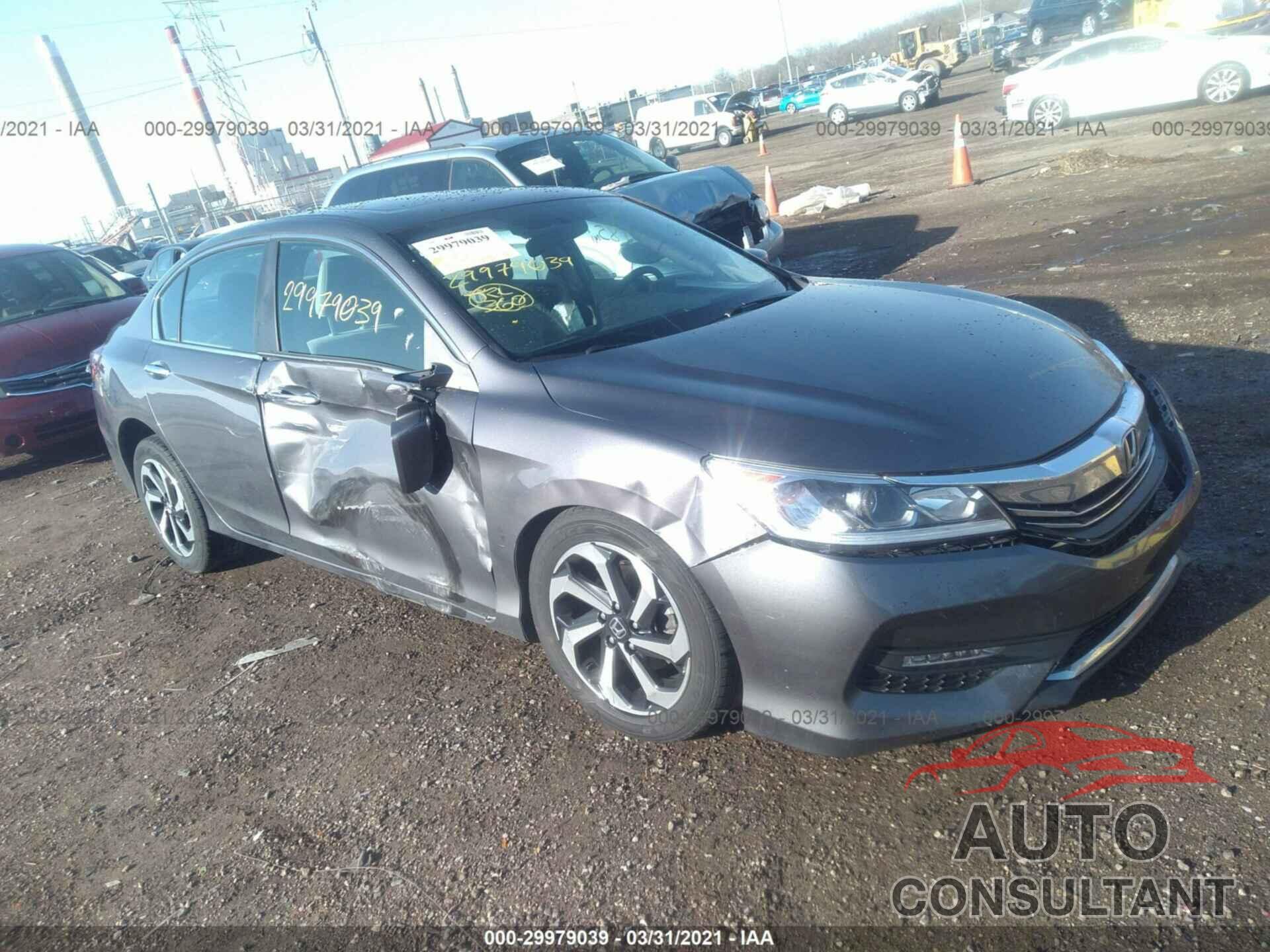 HONDA ACCORD SEDAN 2017 - 1HGCR2F74HA260220