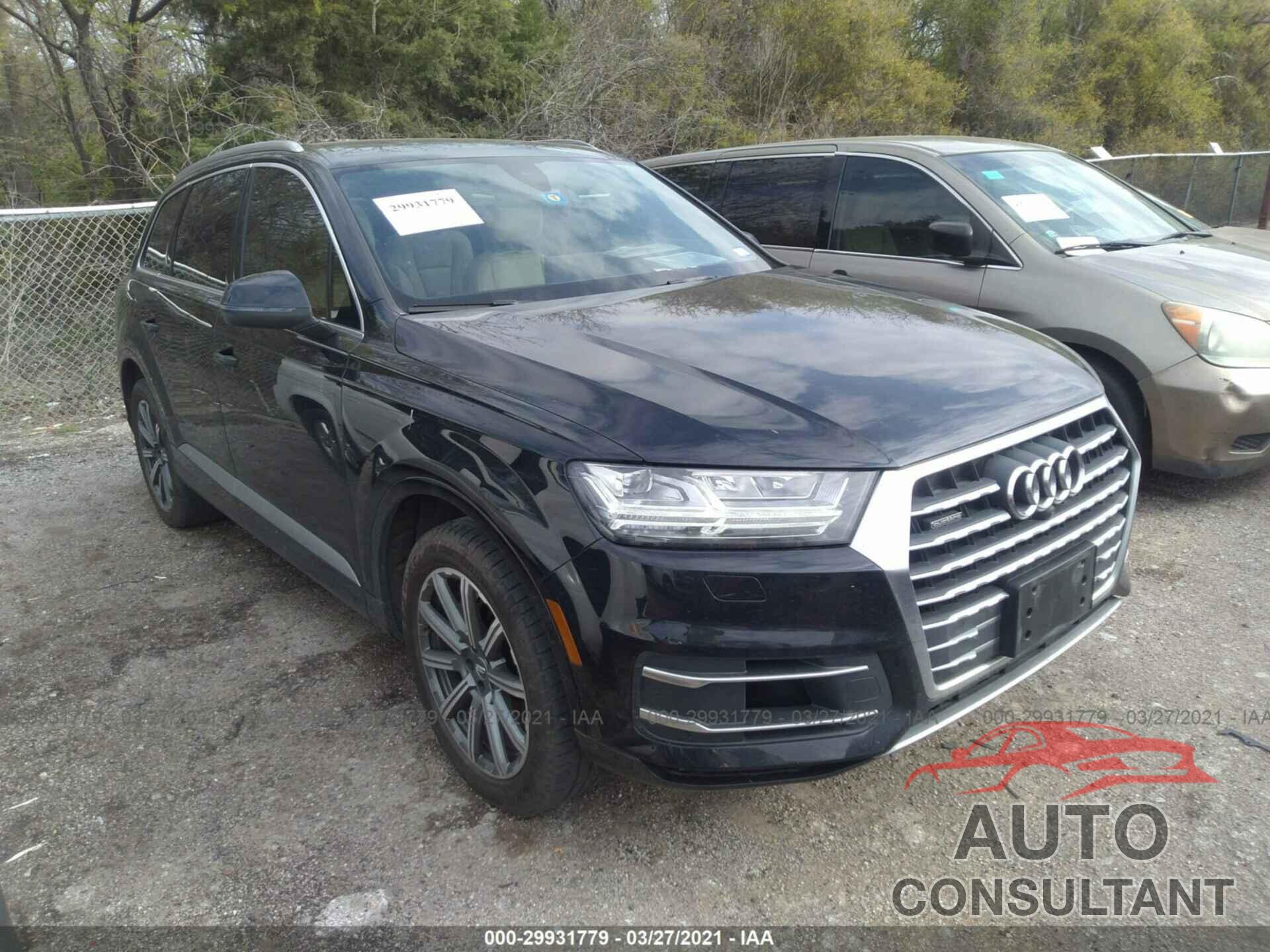 AUDI Q7 2017 - WA1LAAF77HD014299