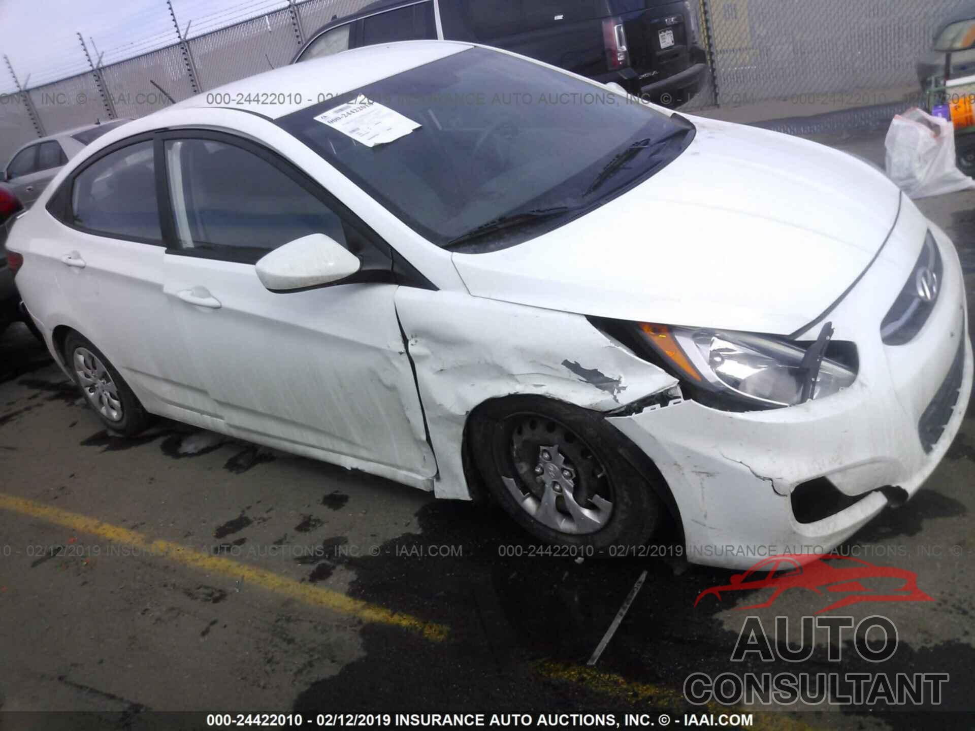 HYUNDAI ACCENT 2015 - KMHCT4AE1FU861478