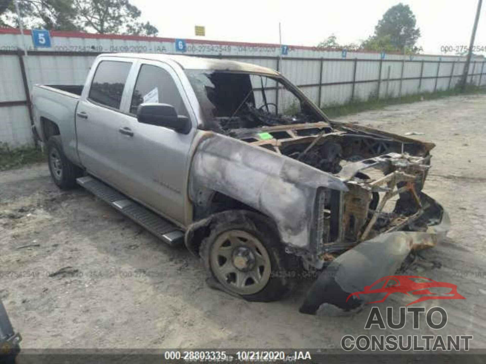 CHEVROLET SILVERADO 1500 2017 - 3GCPCNEH8HG184242