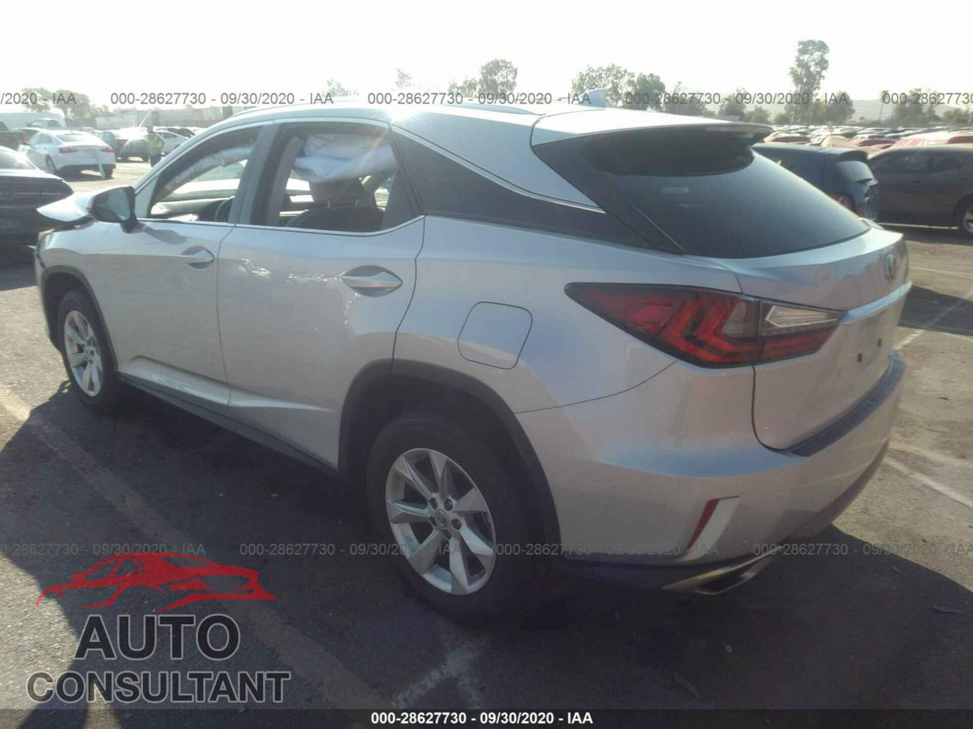 LEXUS RX 2017 - 2T2ZZMCA0HC077604
