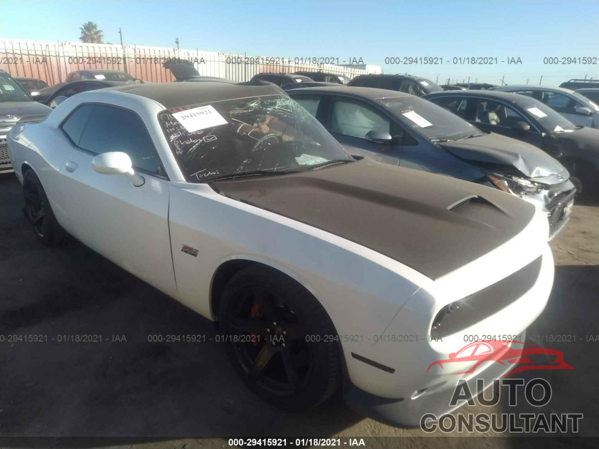 DODGE CHALLENGER 2018 - 2C3CDZDJ2JH245196