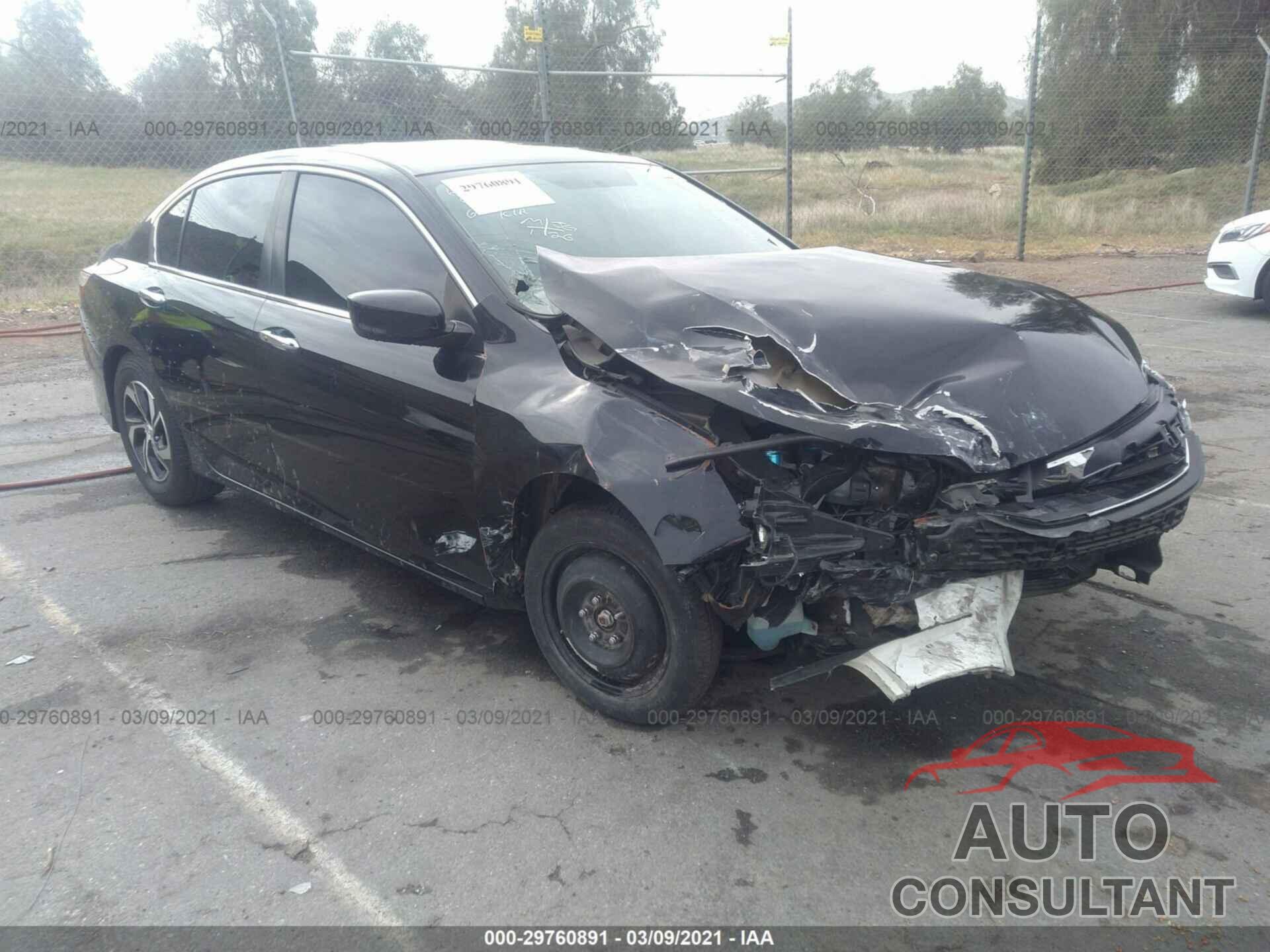 HONDA ACCORD SEDAN 2017 - 1HGCR2F31HA216379