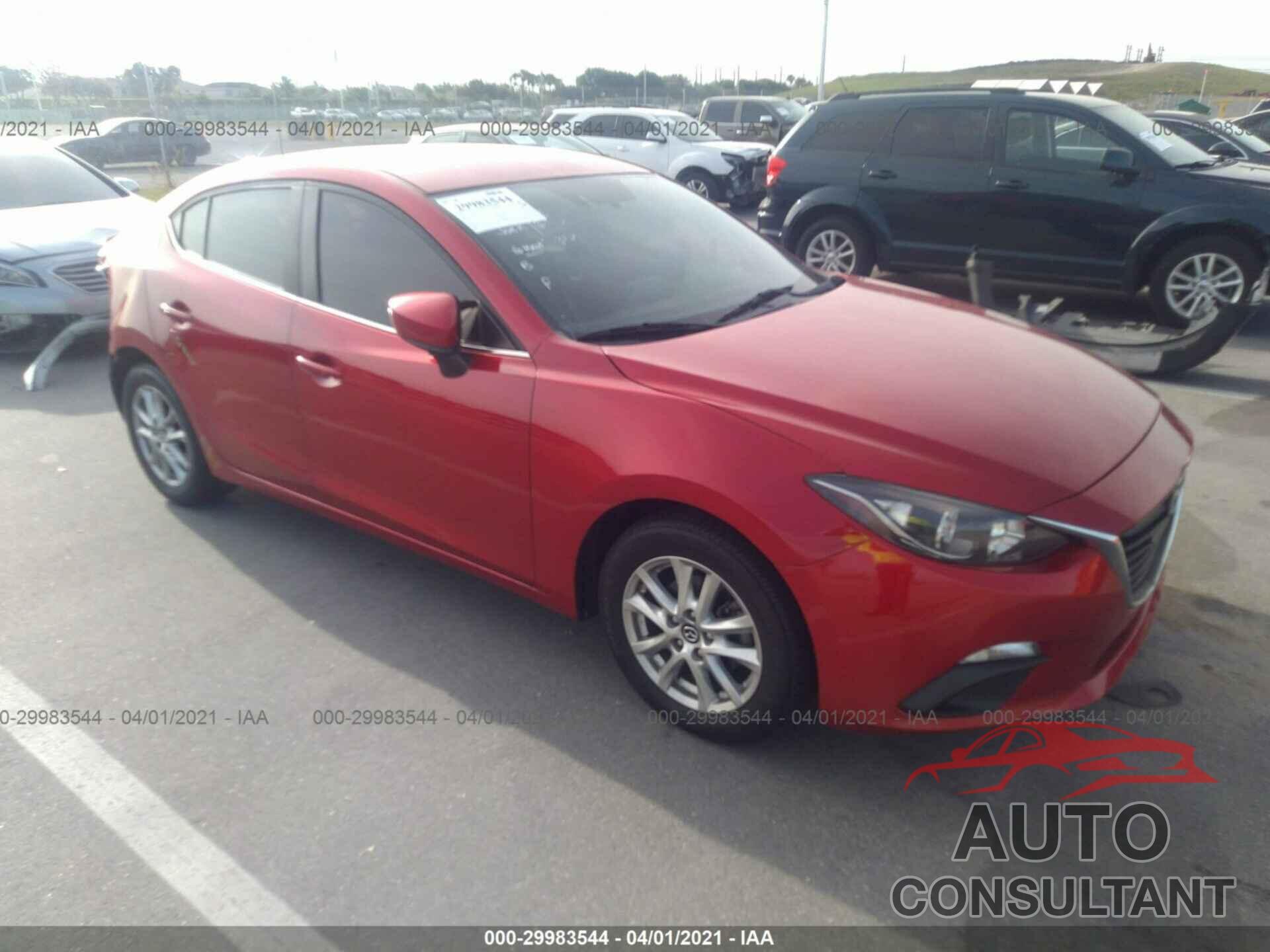 MAZDA MAZDA3 2016 - 3MZBM1U79GM253025