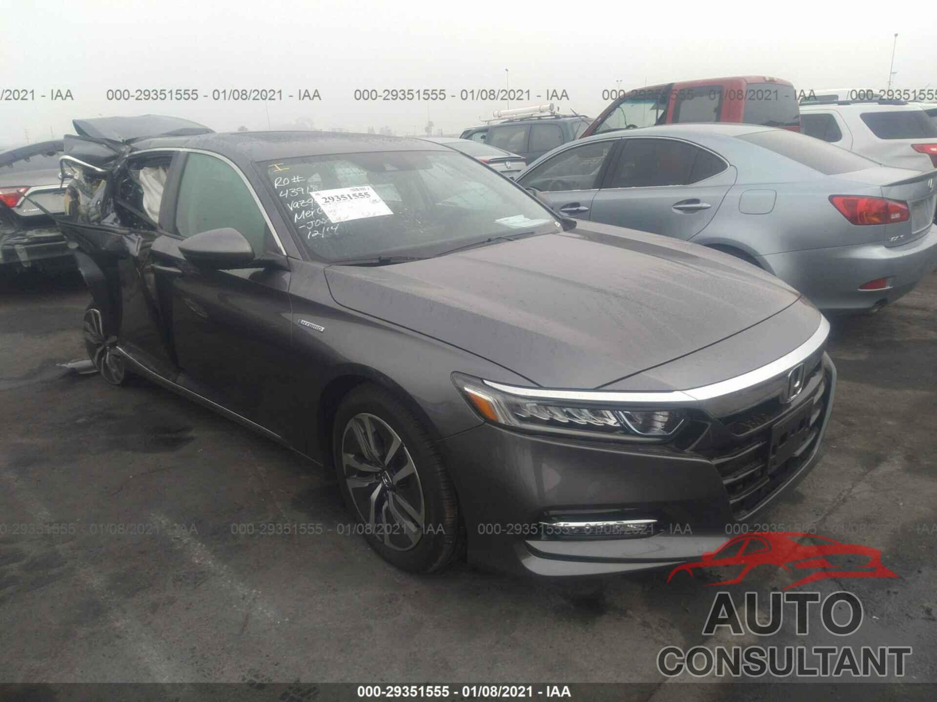 HONDA ACCORD HYBRID 2020 - 1HGCV3F58LA013601