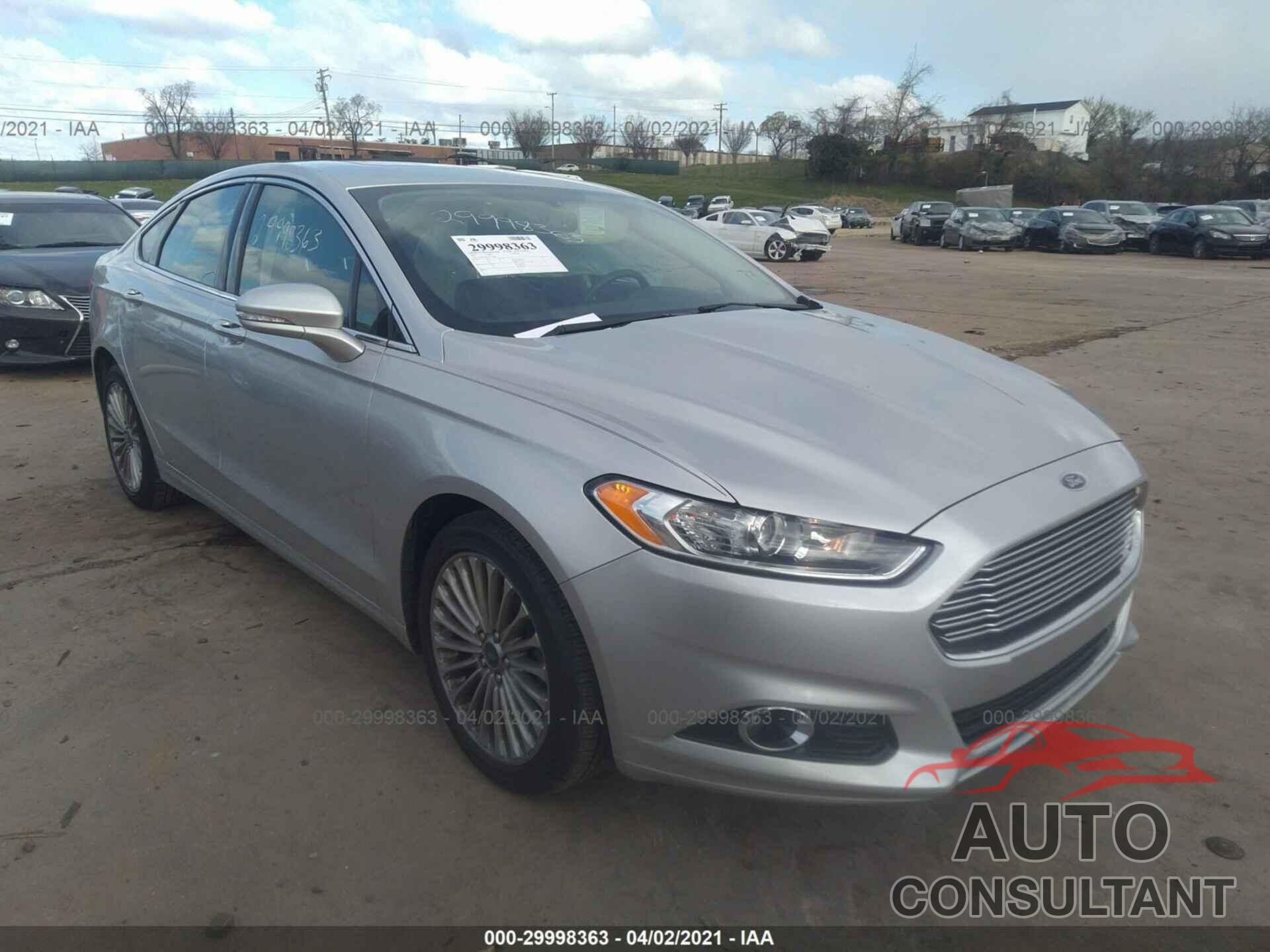 FORD FUSION 2016 - 3FA6P0K92GR273166