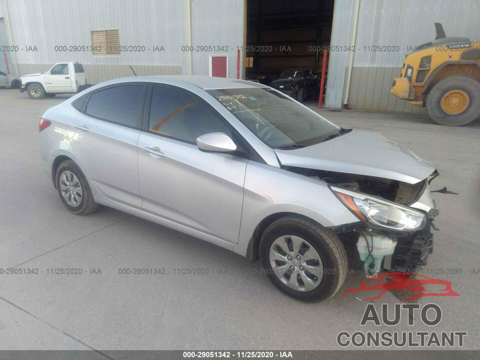 HYUNDAI ACCENT 2017 - KMHCT4AE7HU346343
