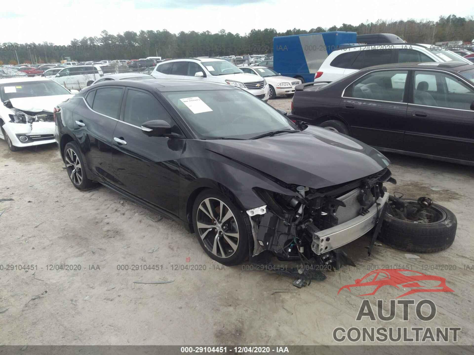 NISSAN MAXIMA 2017 - 1N4AA6AP1HC455522