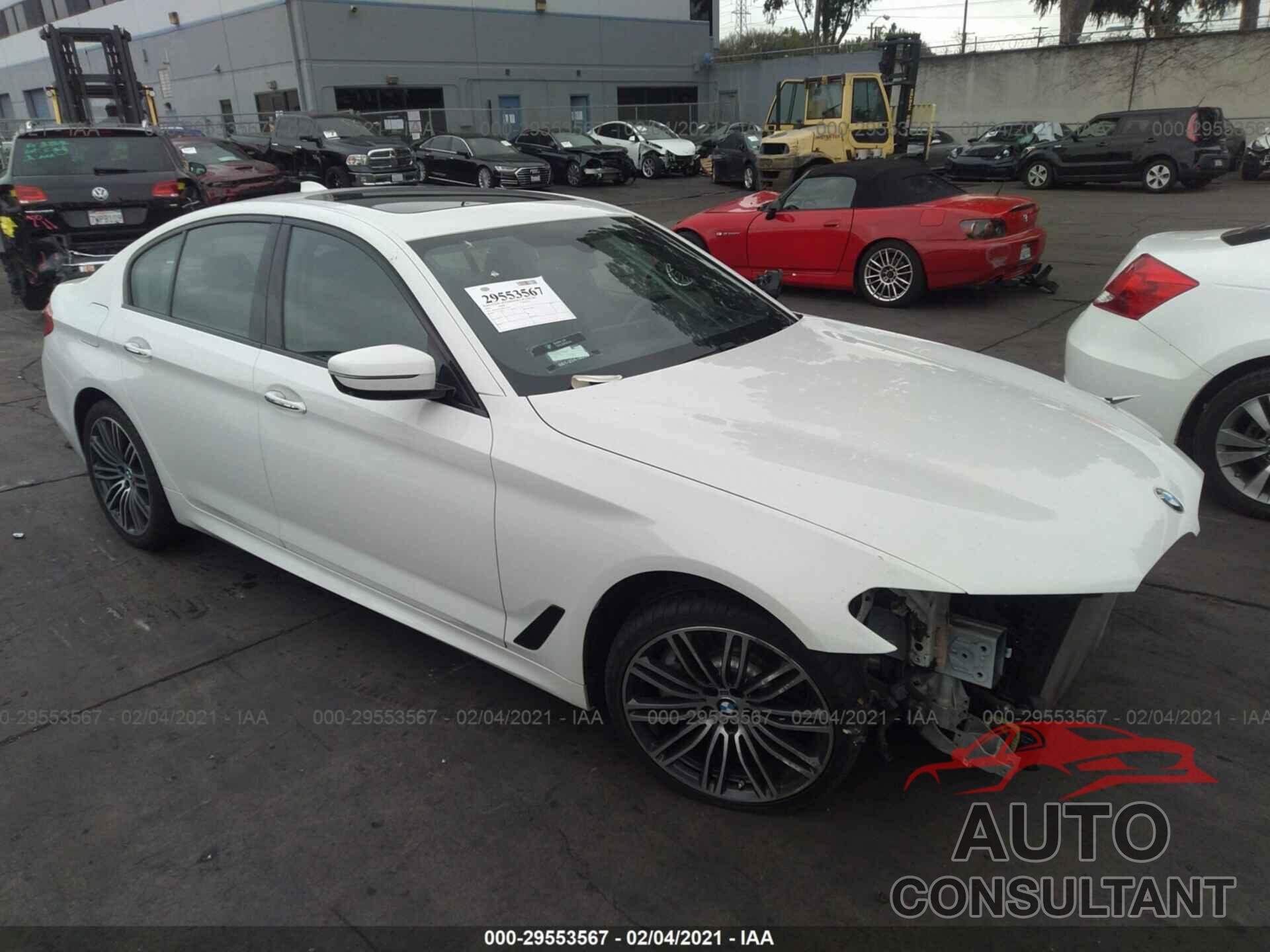 BMW 5 SERIES 2018 - WBAJE5C55JWA95146