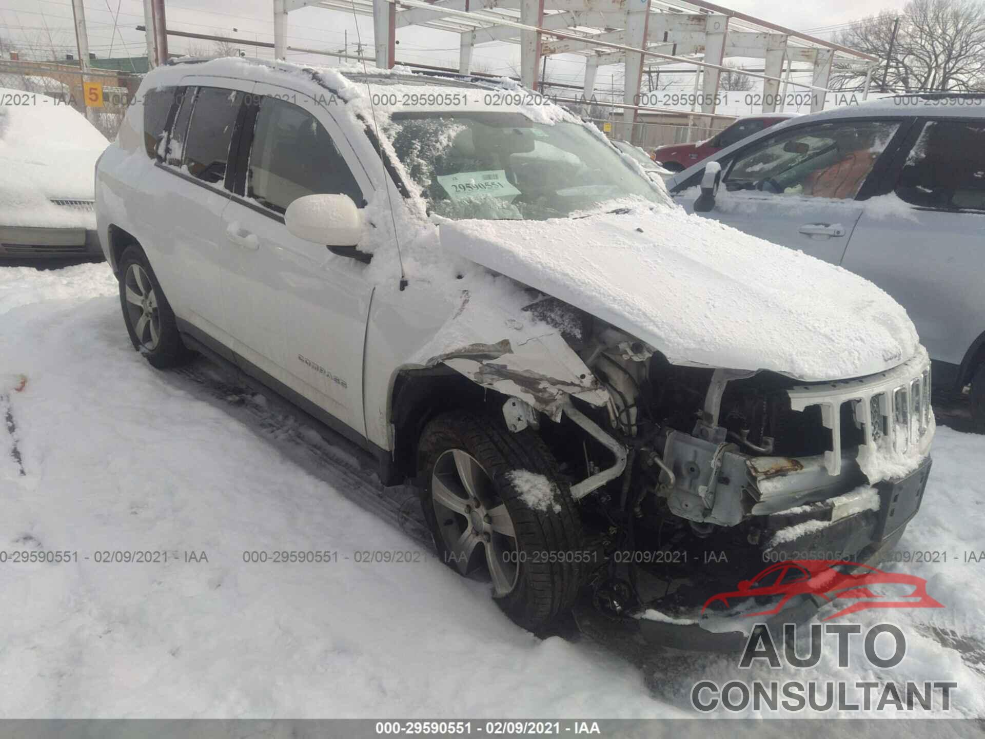 JEEP COMPASS 2016 - 1C4NJDEB0GD730322