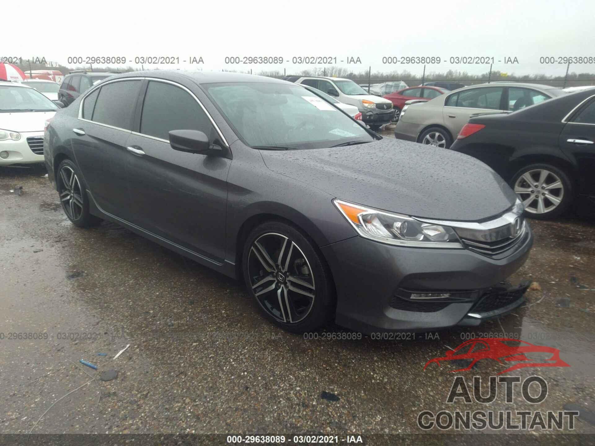 HONDA ACCORD SEDAN 2017 - 1HGCR2F54HA260359