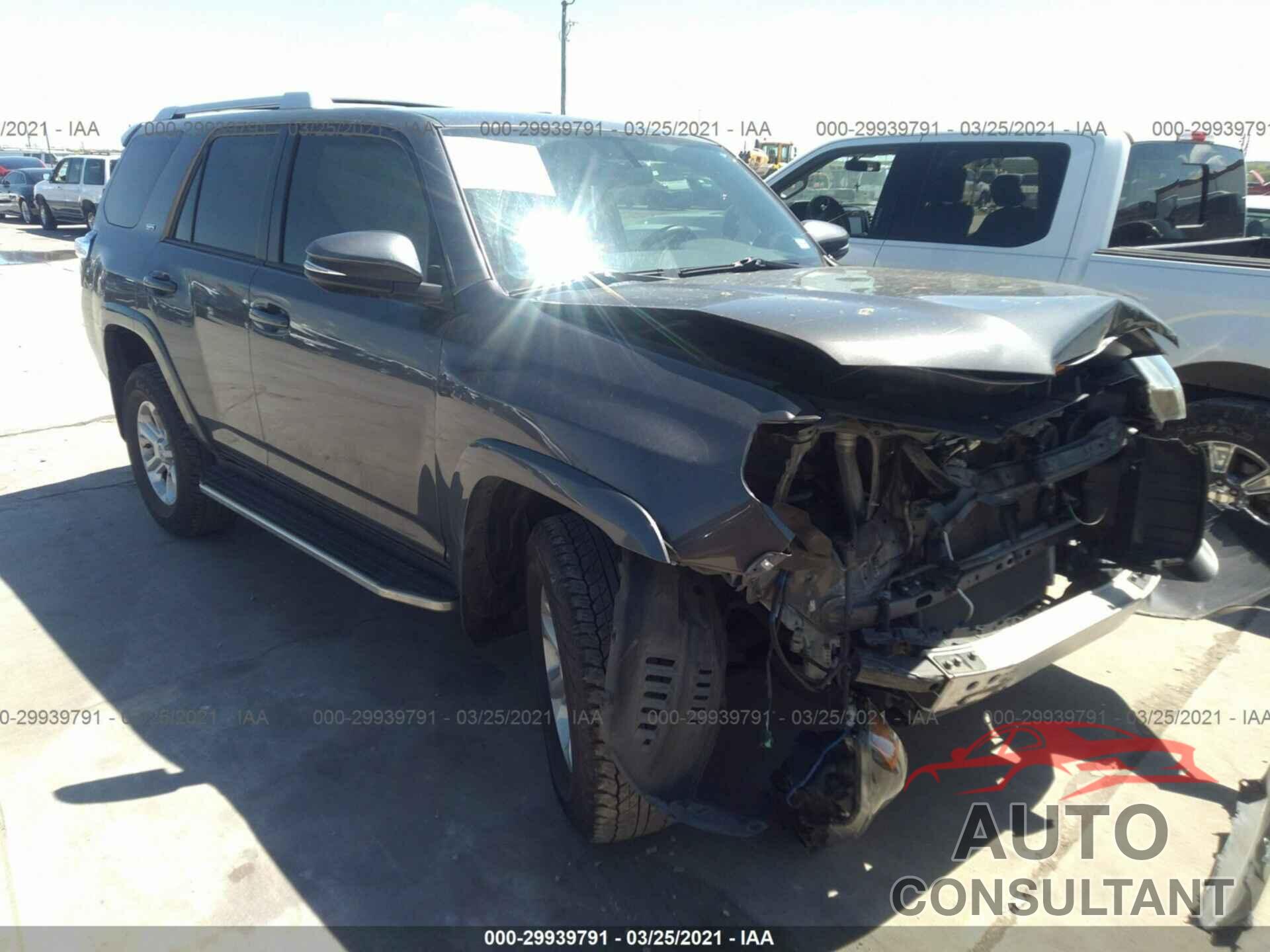 TOYOTA 4RUNNER 2017 - JTEBU5JR6H5435669