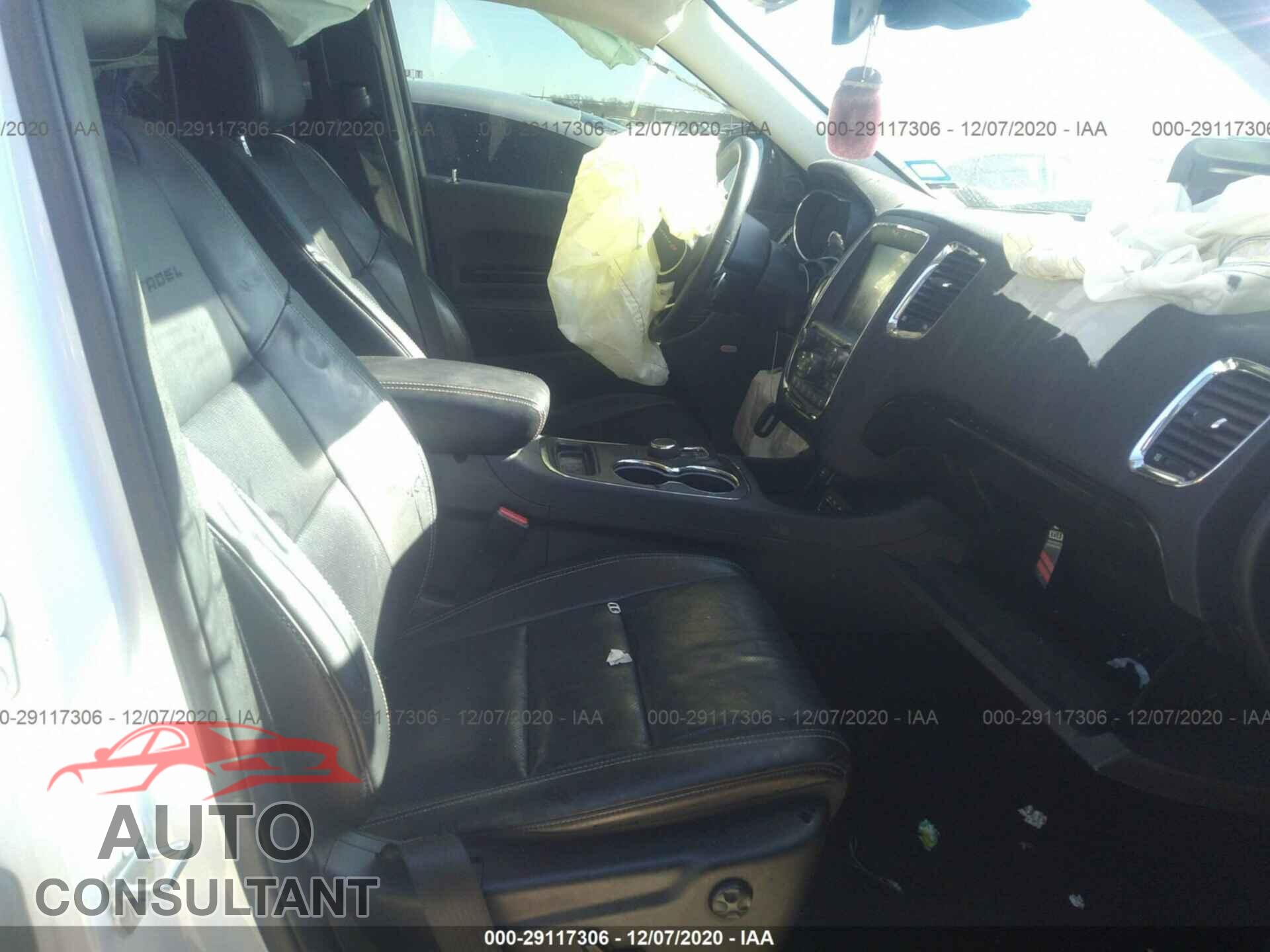 DODGE DURANGO 2017 - 1C4RDHEGXHC664722