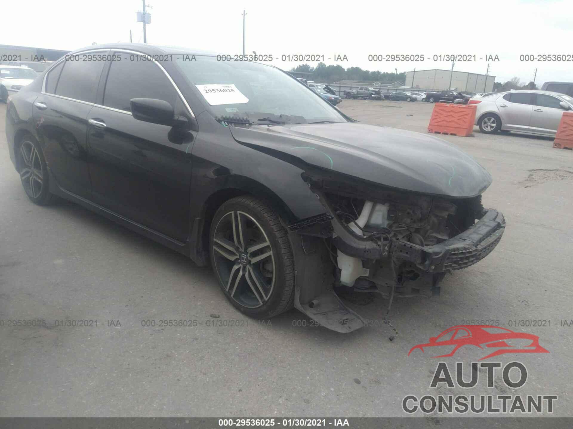 HONDA ACCORD SEDAN 2017 - 1HGCR2F57HA050466