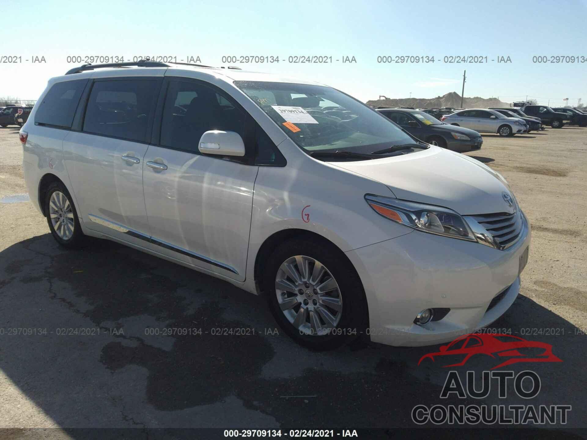 TOYOTA SIENNA 2016 - 5TDYK3DC8GS764494