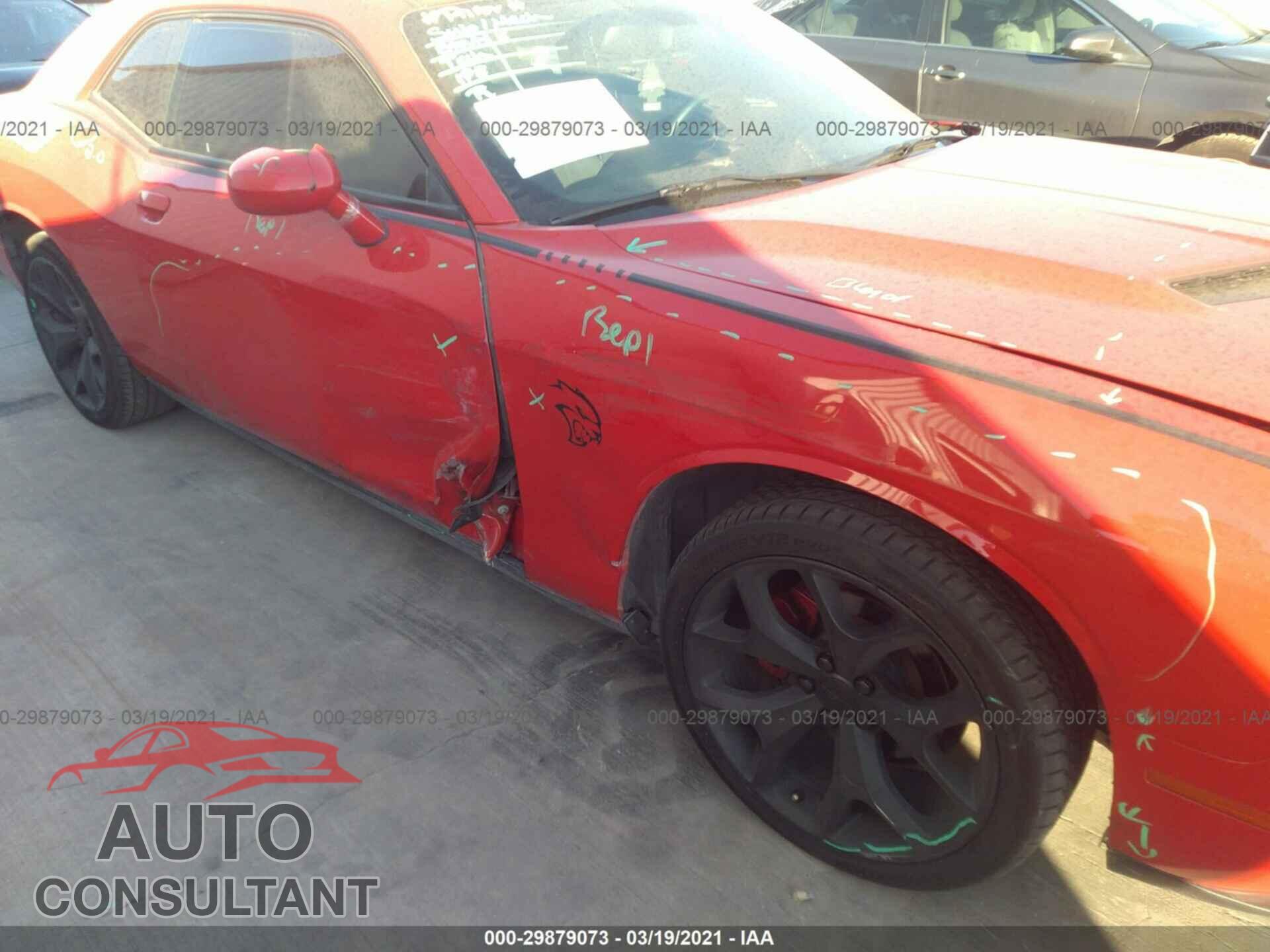DODGE CHALLENGER 2016 - 2C3CDZAG6GH338465
