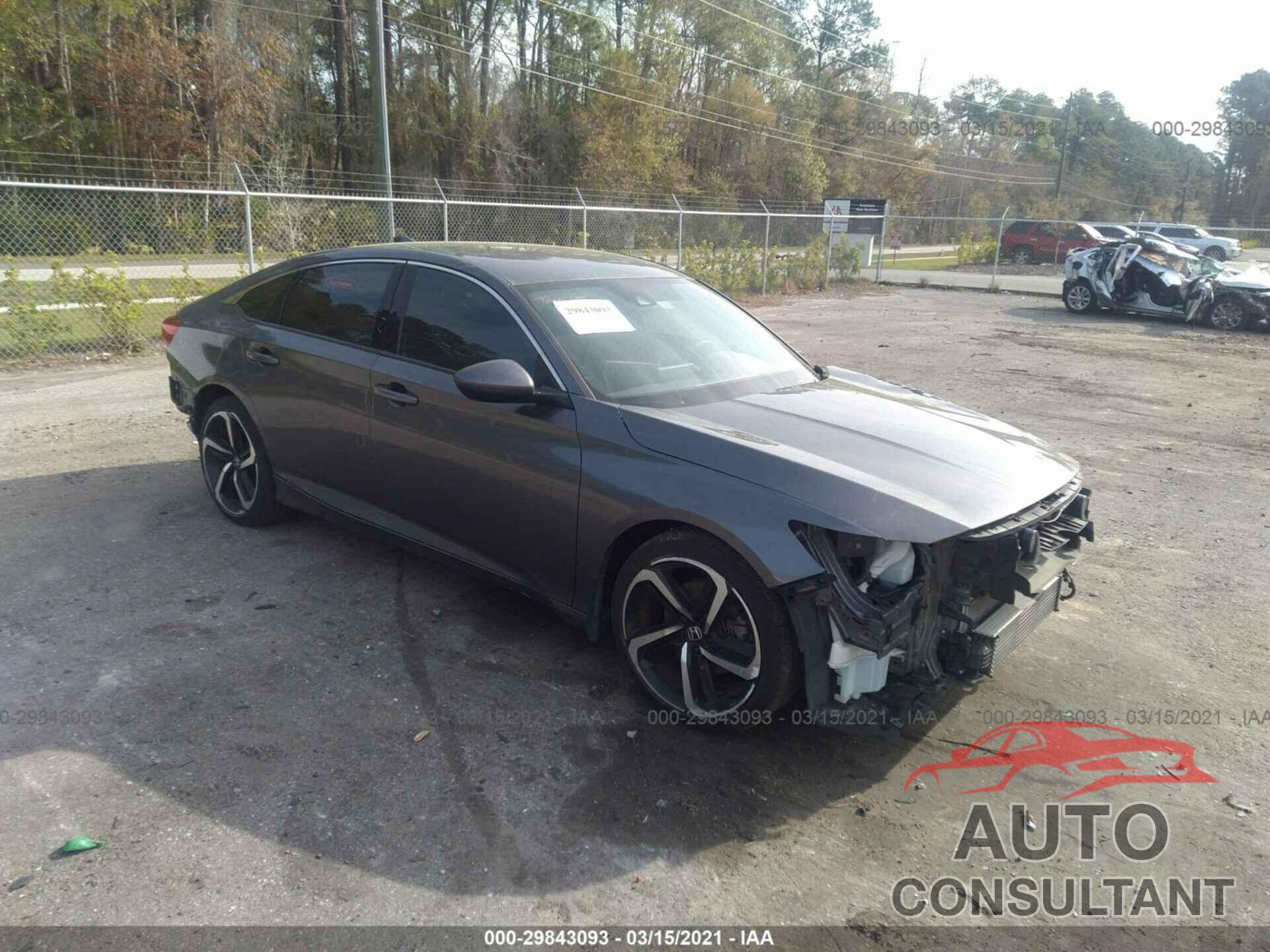 HONDA ACCORD SEDAN 2018 - 1HGCV1F37JA143496