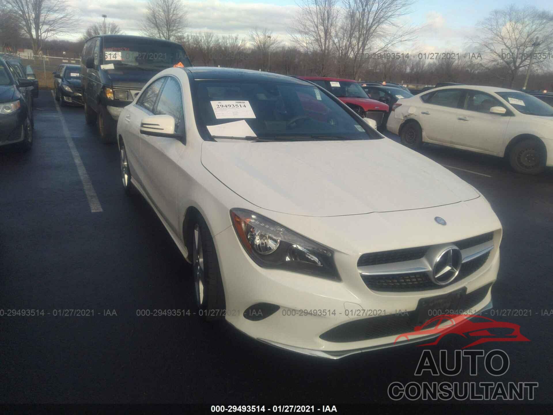 MERCEDES-BENZ CLA 2017 - WDDSJ4GB4HN400233