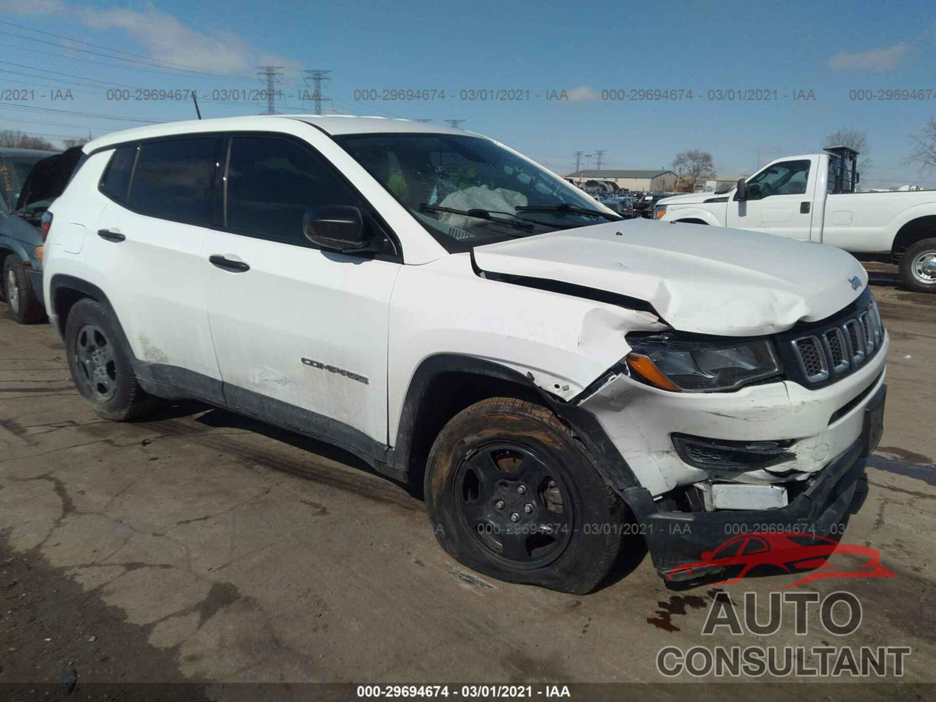 JEEP COMPASS 2018 - 3C4NJCAB2JT420545