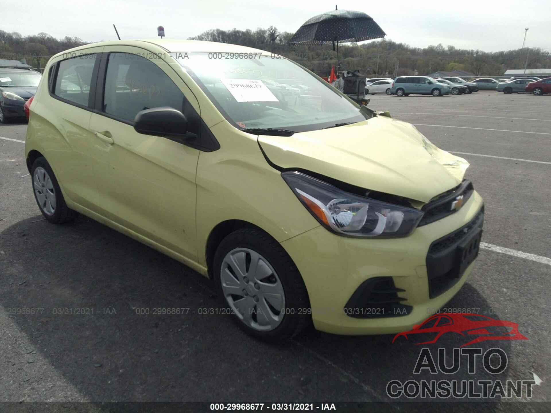 CHEVROLET SPARK 2018 - KL8CB6SAXJC430482