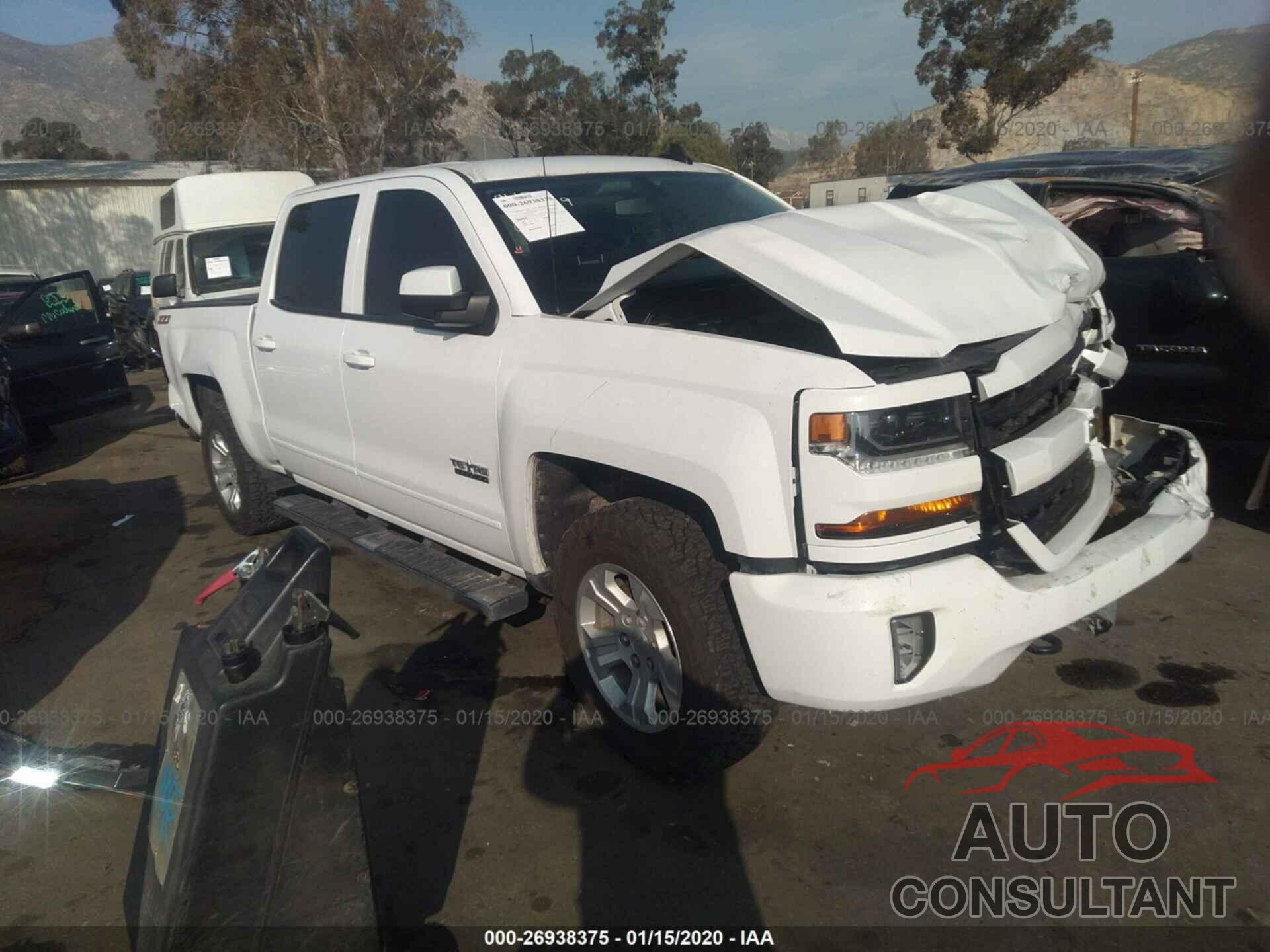 CHEVROLET SILVERADO 1500 2017 - 3GCUKRECXHG422593