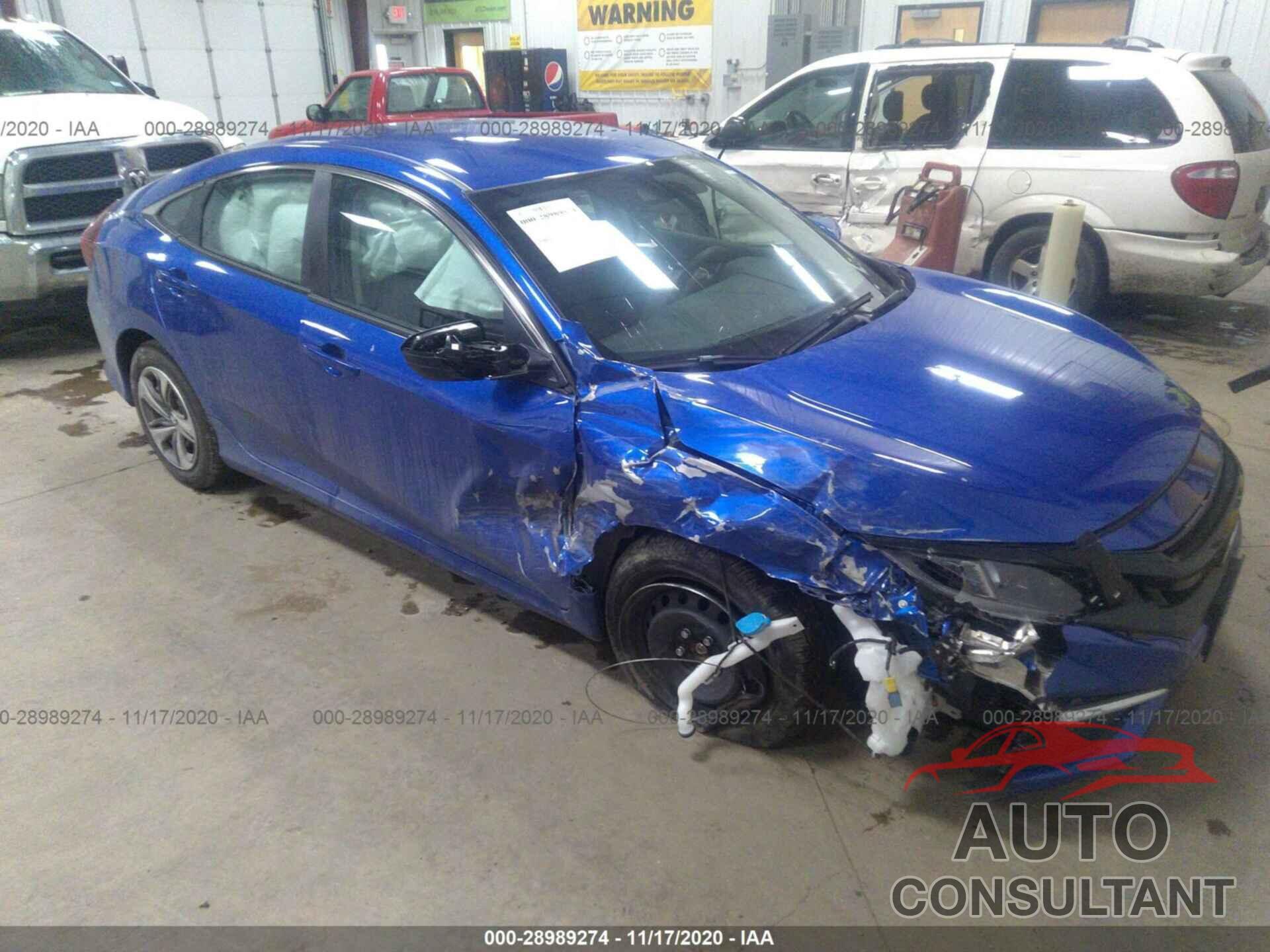 HONDA CIVIC SEDAN 2020 - 19XFC2F63LE204585