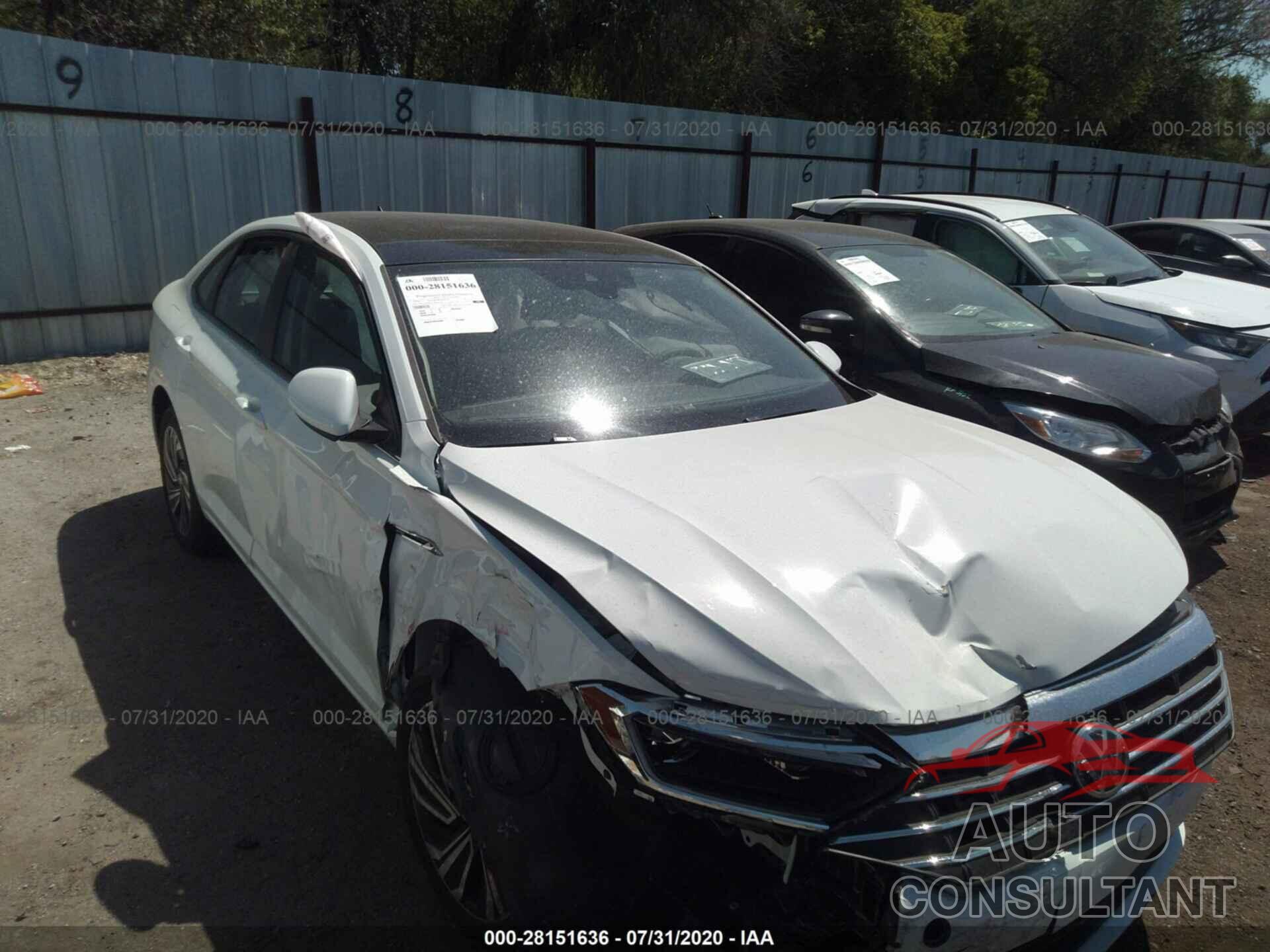 VOLKSWAGEN JETTA 2020 - 3VWEB7BU7LM054144