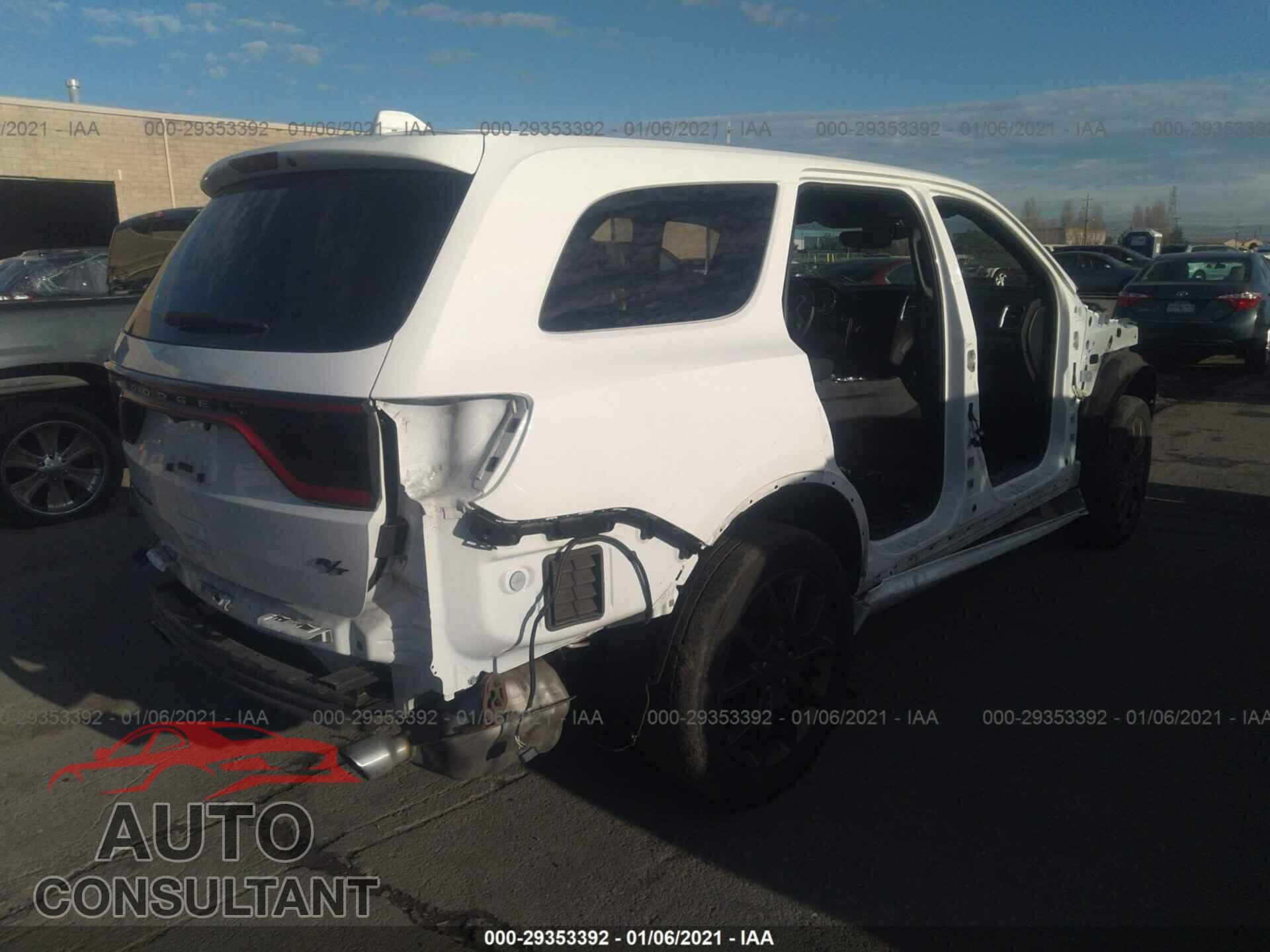 DODGE DURANGO 2017 - 1C4SDHCT4HC838687