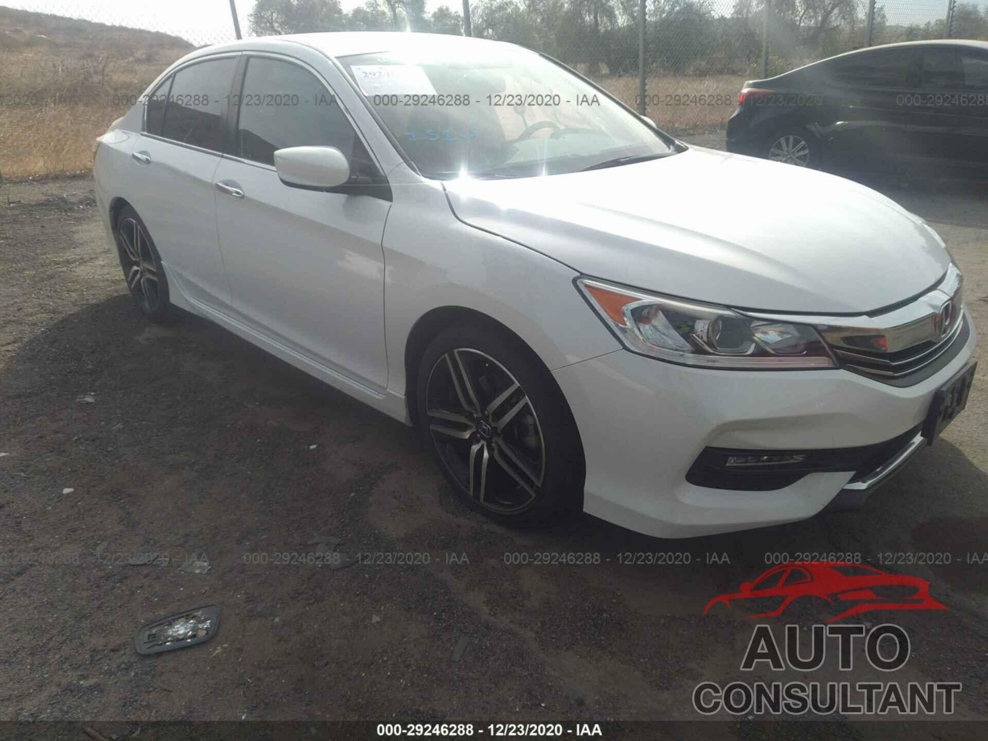 HONDA ACCORD SEDAN 2017 - 1HGCR2F5XHA106190