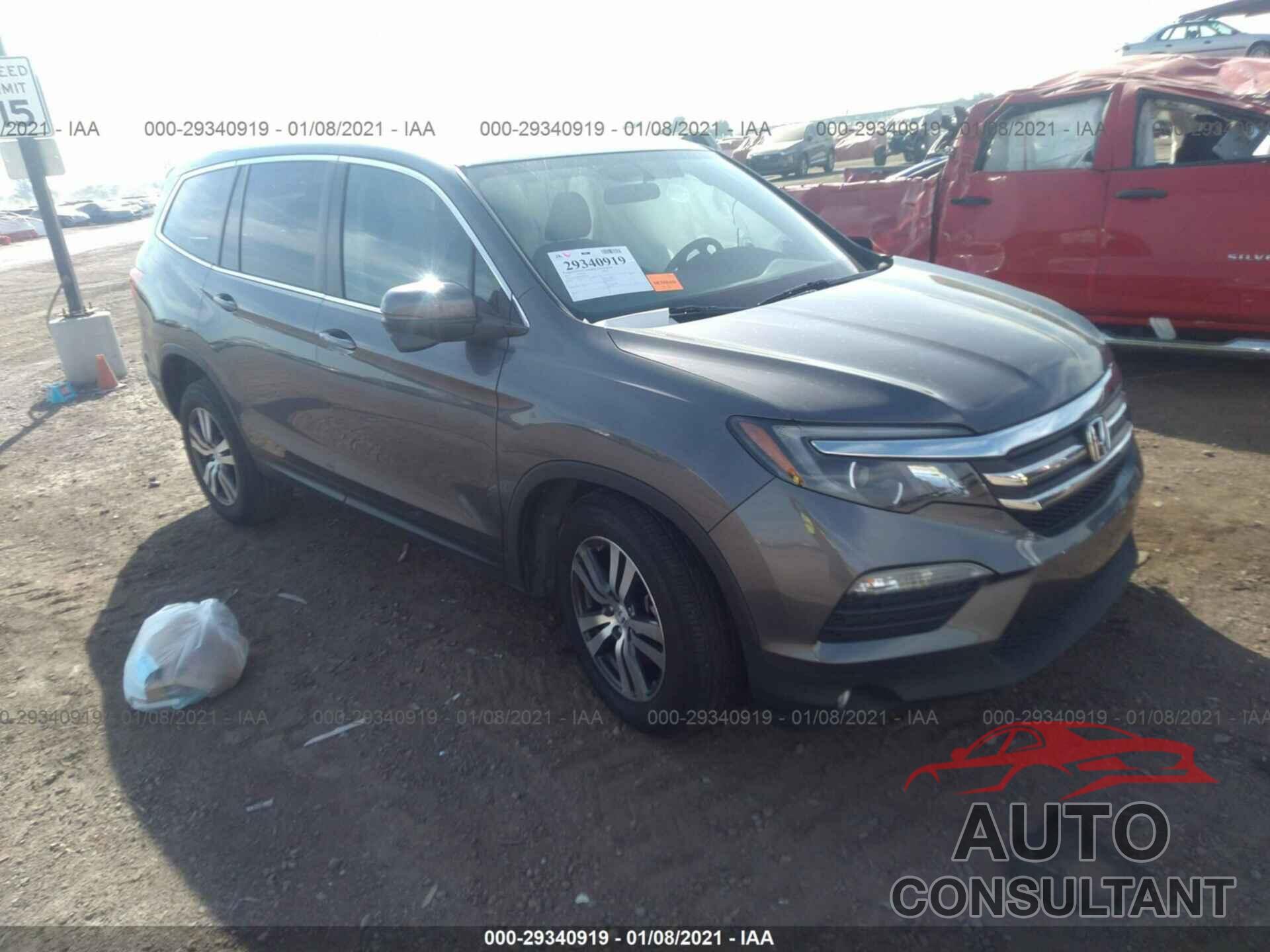 HONDA PILOT 2016 - 5FNYF5H30GB058943