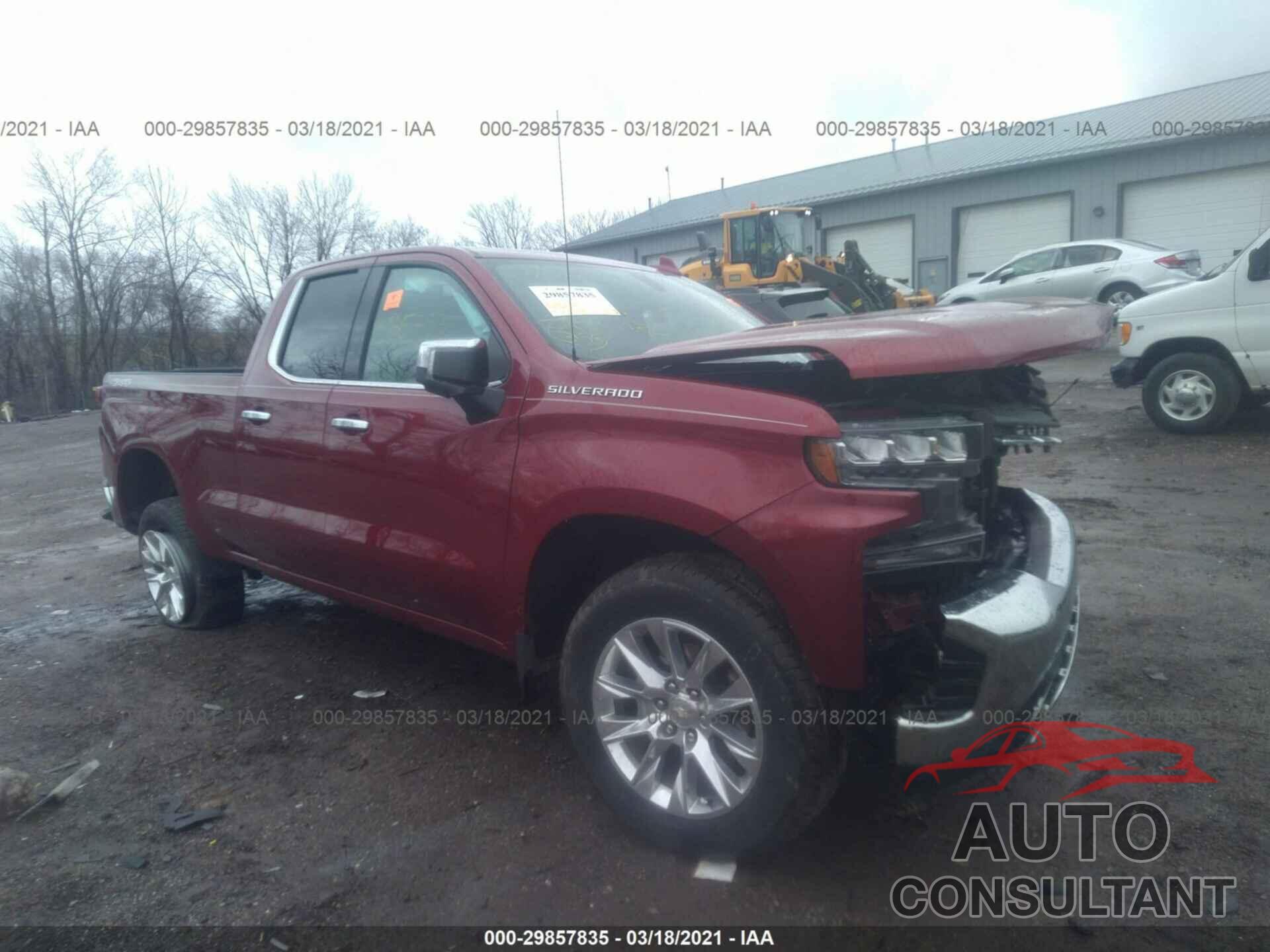 CHEVROLET SILVERADO 1500 2019 - 1GCRYGED1KZ210402