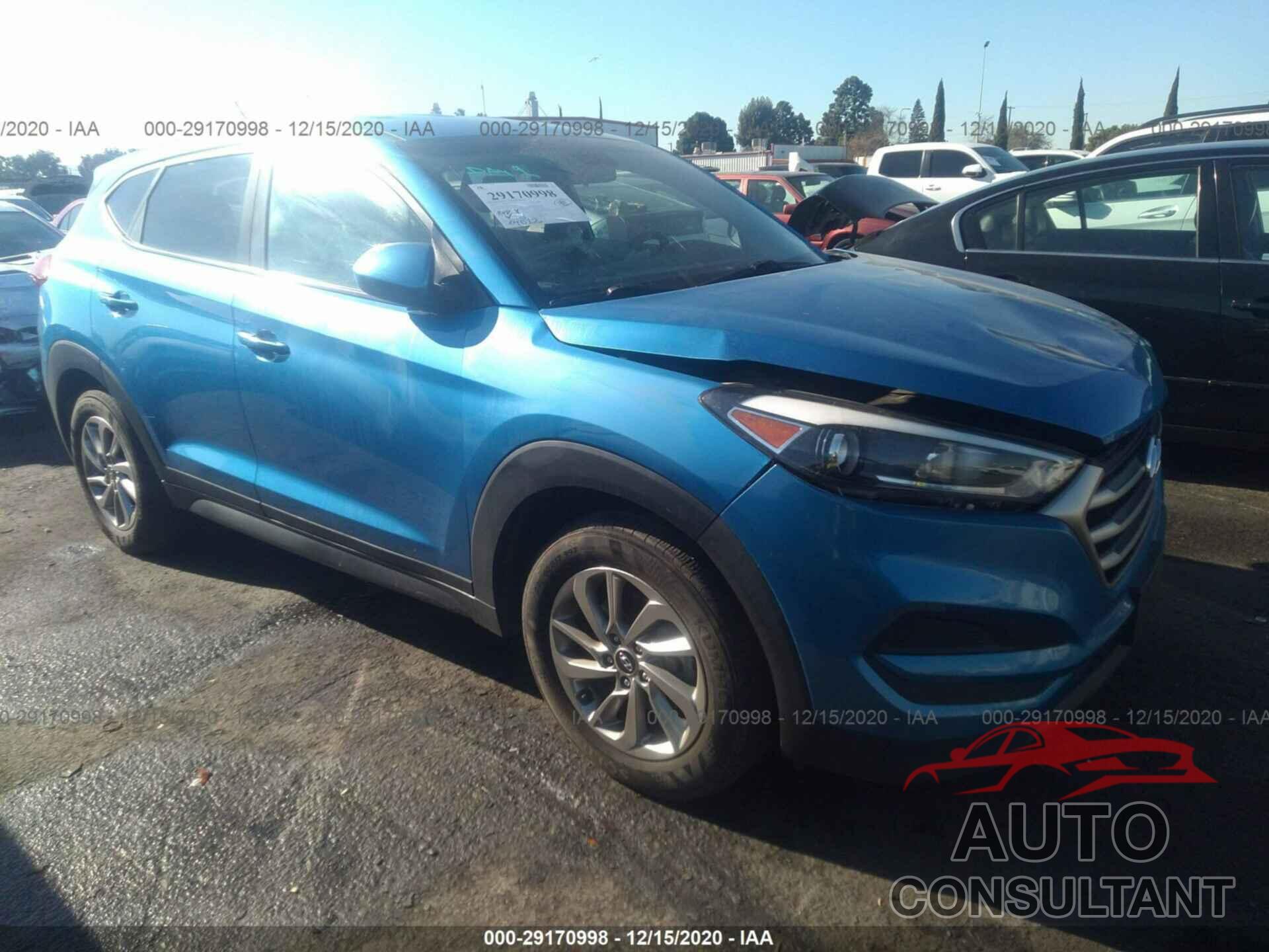 HYUNDAI TUCSON 2017 - KM8J23A48HU485098