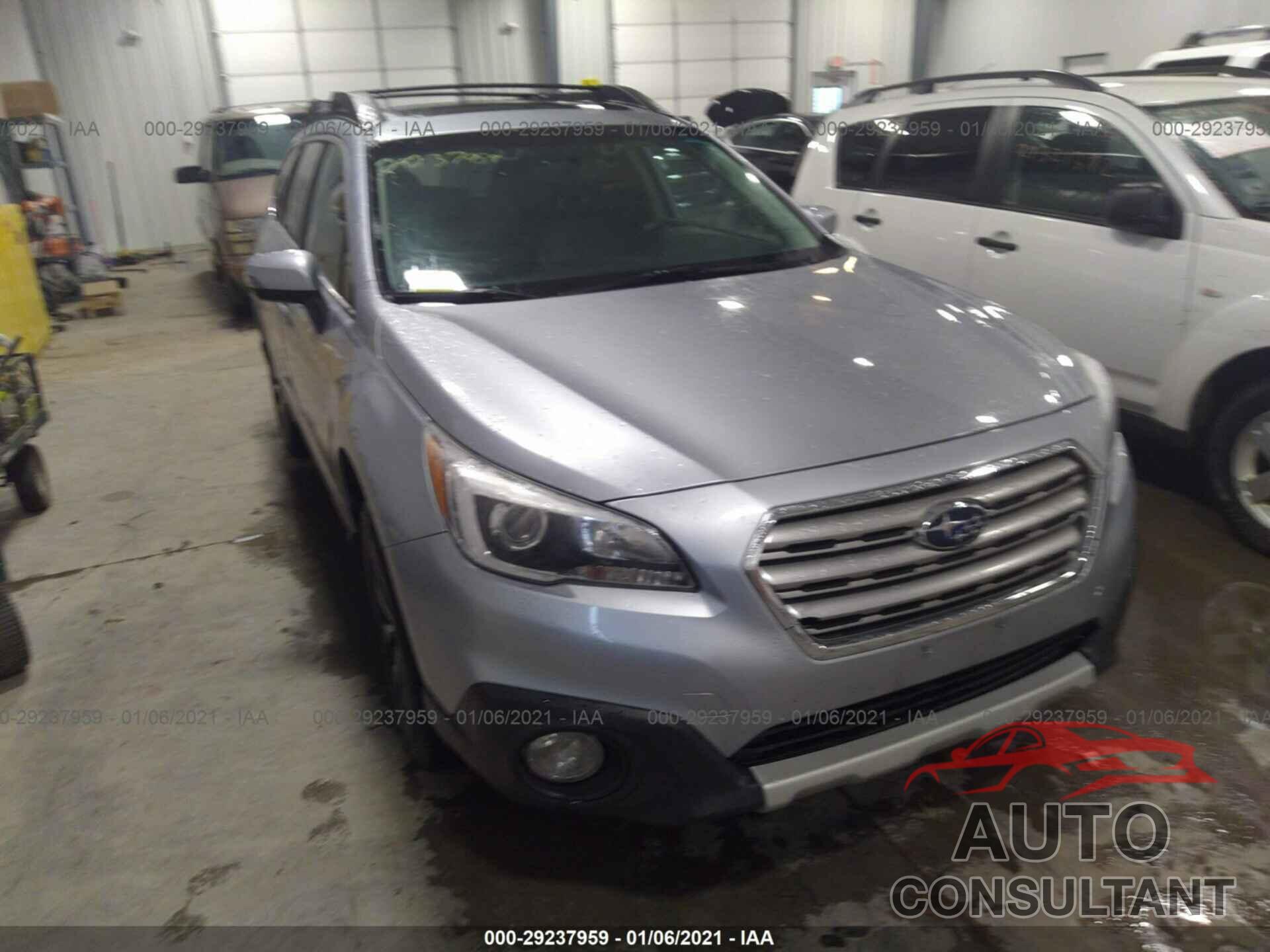 SUBARU OUTBACK 2016 - 4S4BSBNC4G3322615