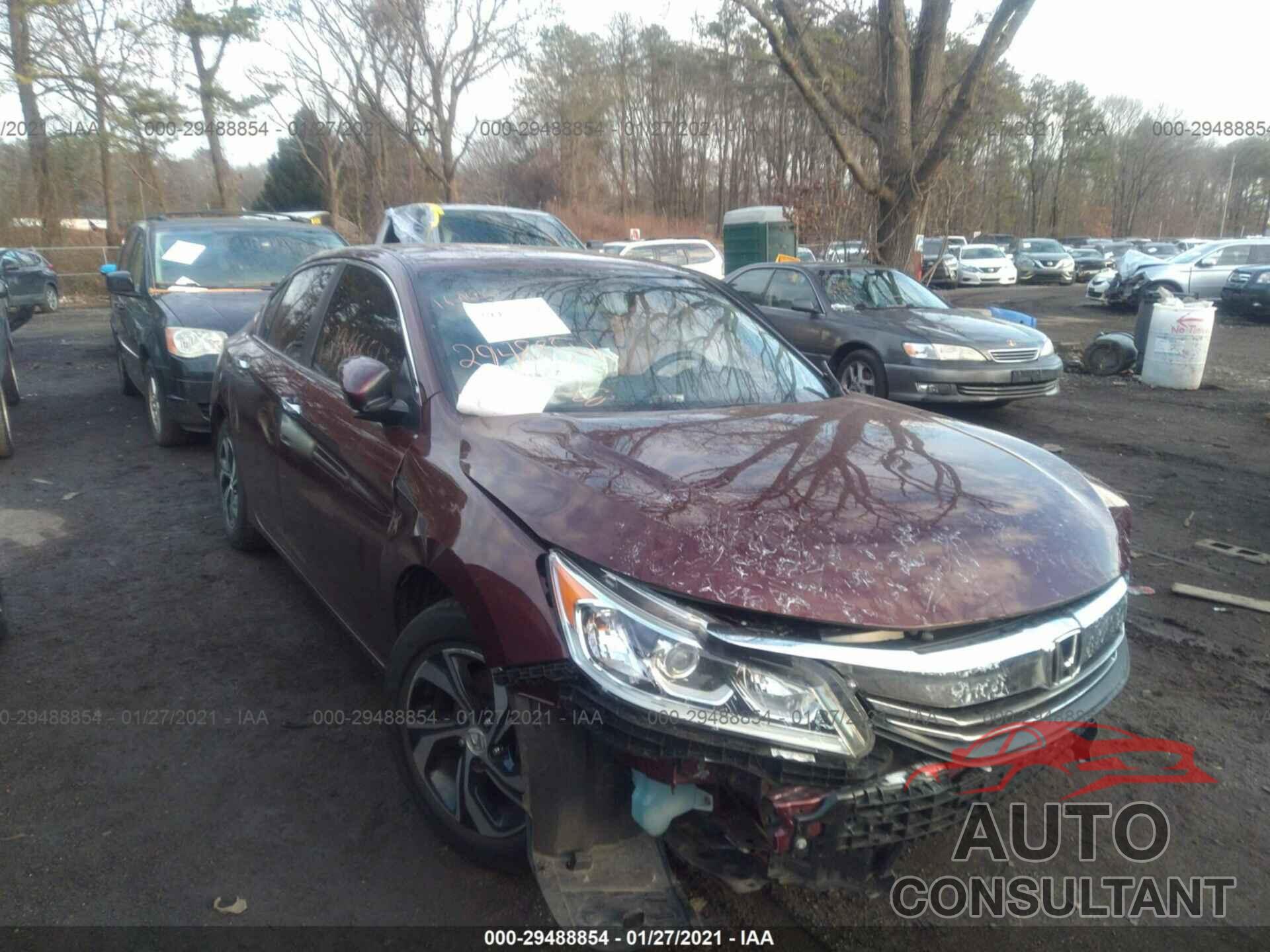 HONDA ACCORD SEDAN 2016 - 1HGCR2F32GA030560