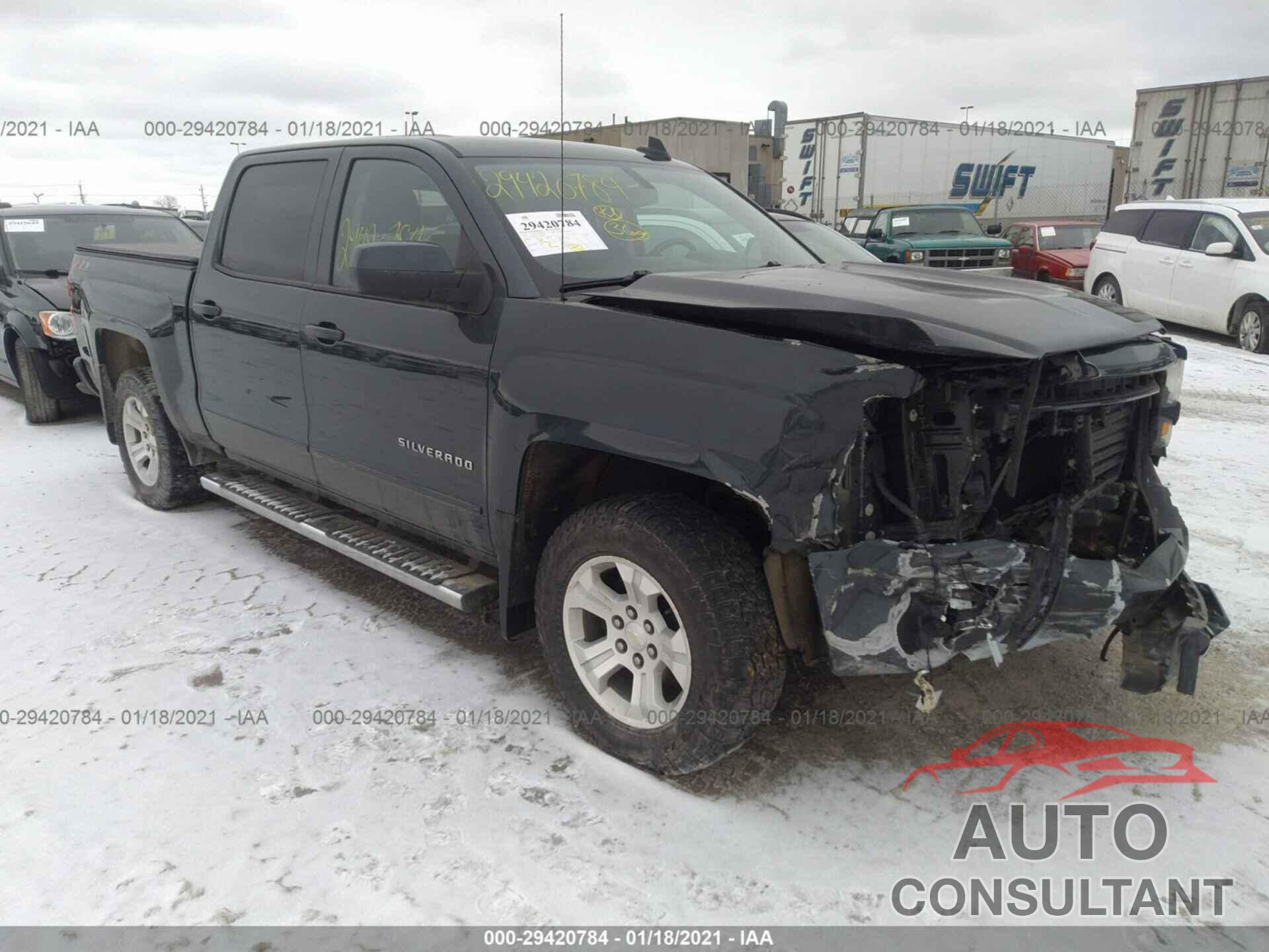 CHEVROLET SILVERADO 1500 2018 - 3GCUKREC9JG267993