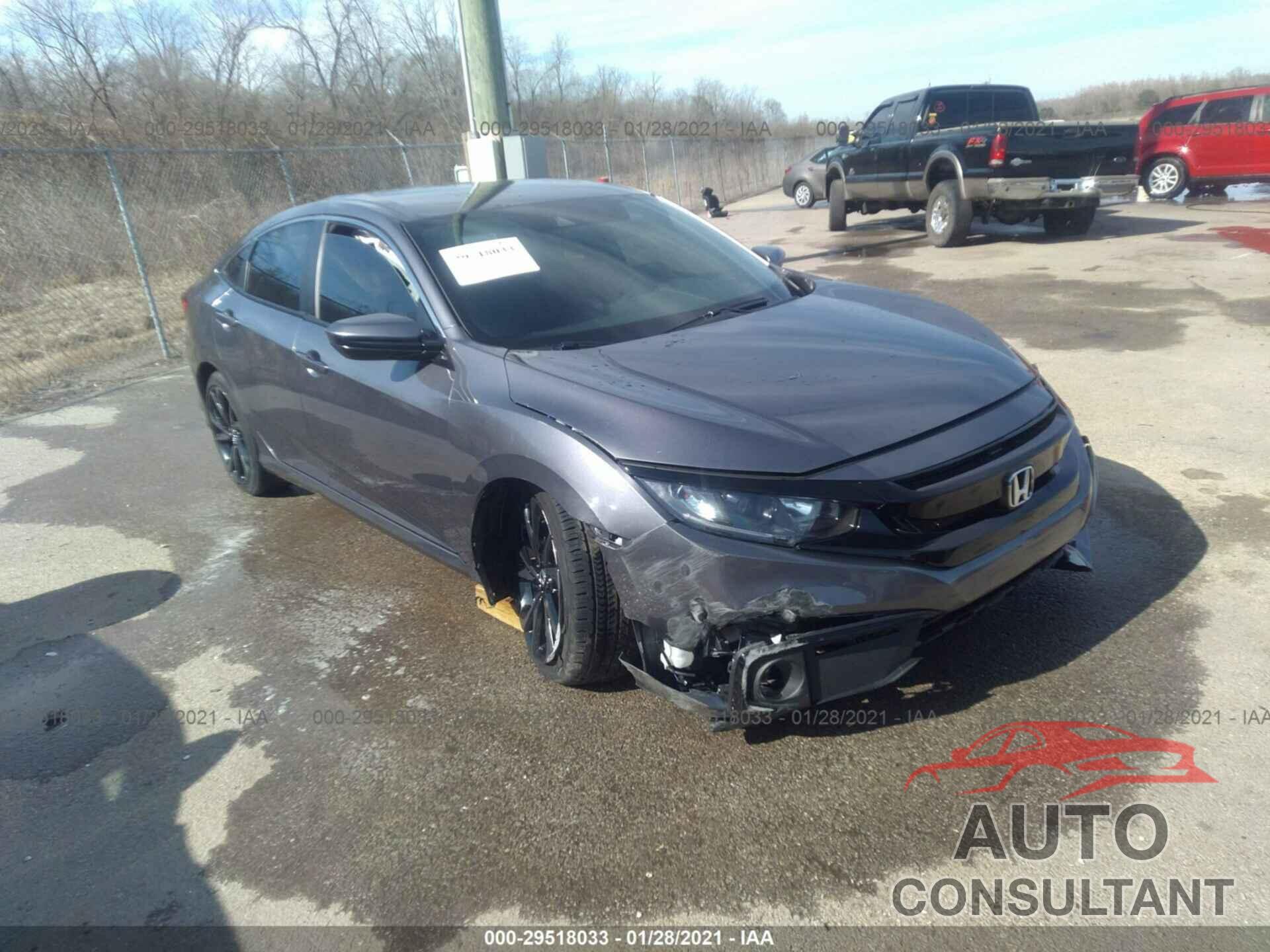 HONDA CIVIC SEDAN 2020 - 19XFC2F86LE023014