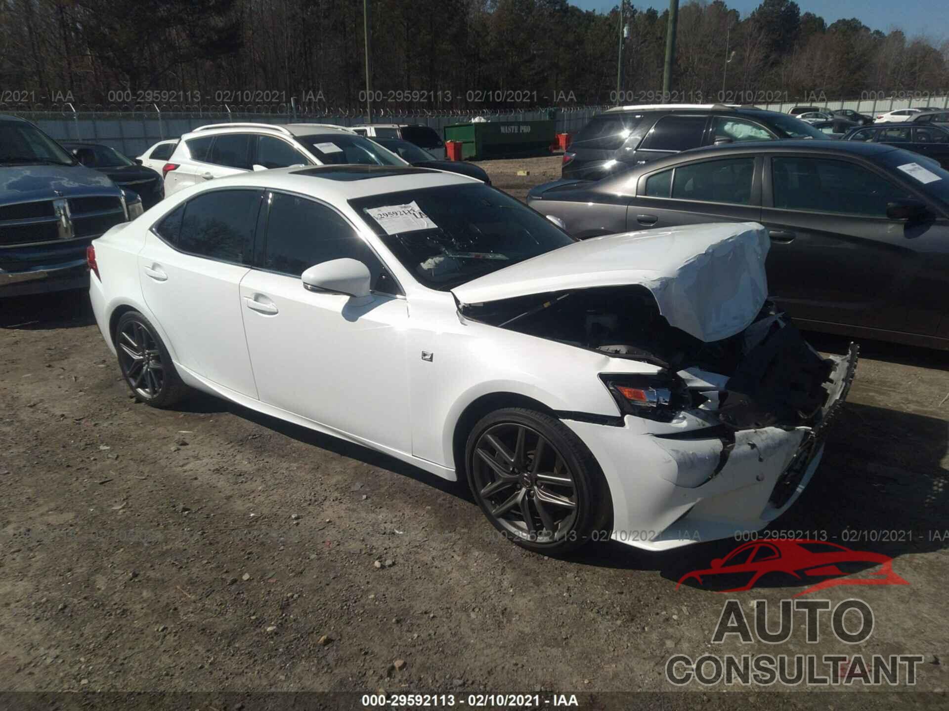 LEXUS IS 200T 2016 - JTHBA1D29G5019780