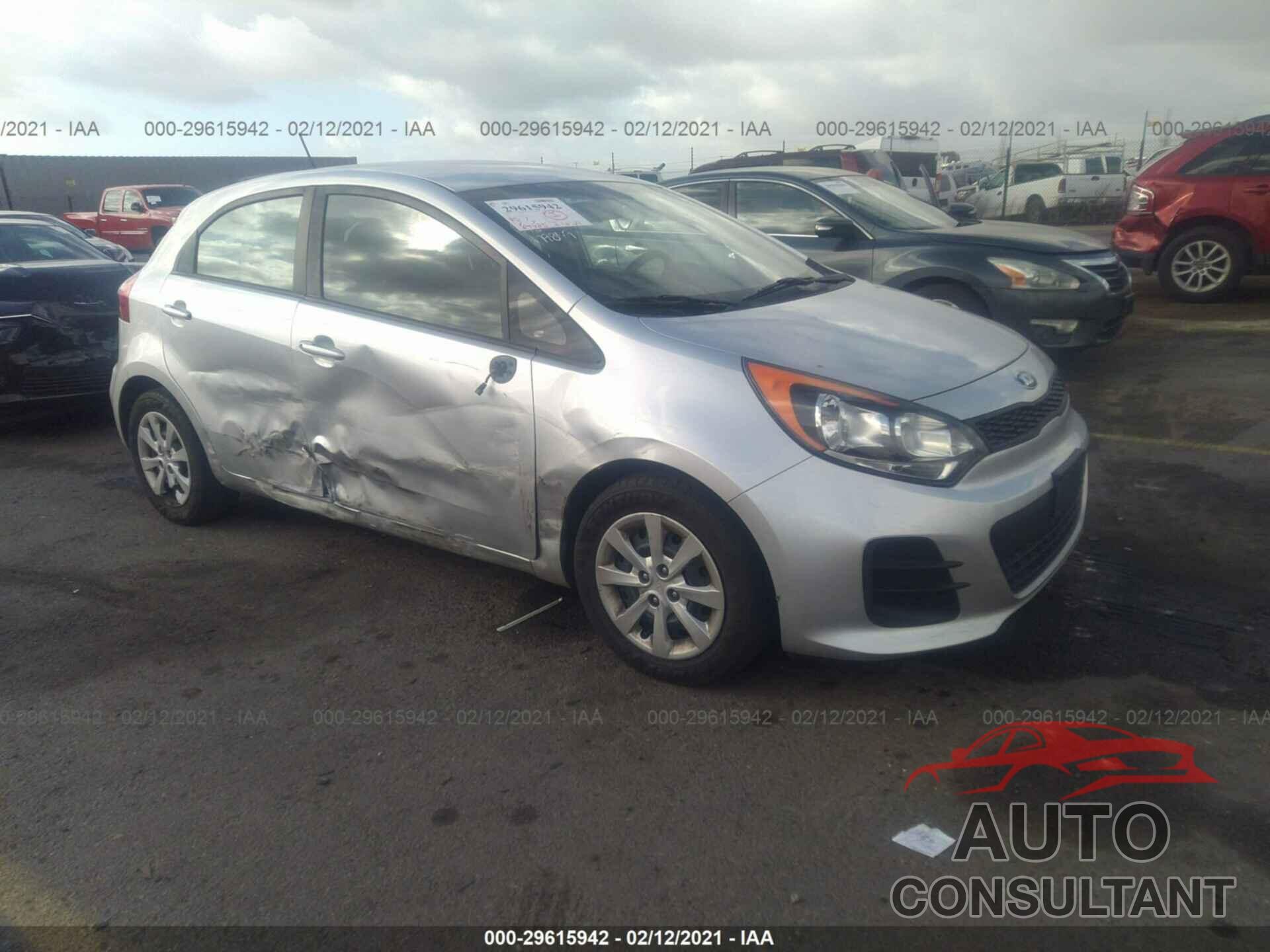 KIA RIO 2016 - KNADM5A3XG6699492