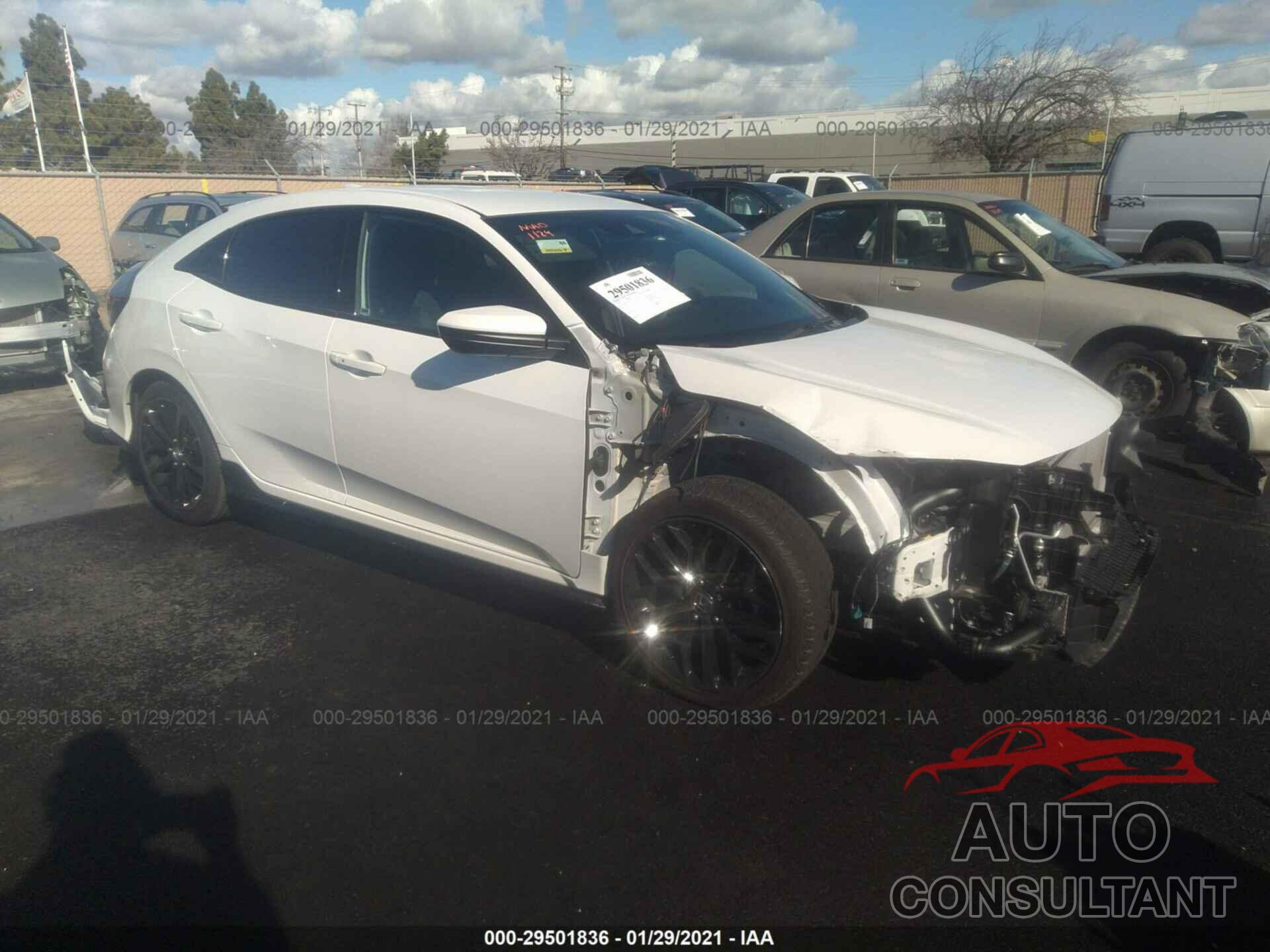 HONDA CIVIC HATCHBACK 2020 - SHHFK7H47LU411243