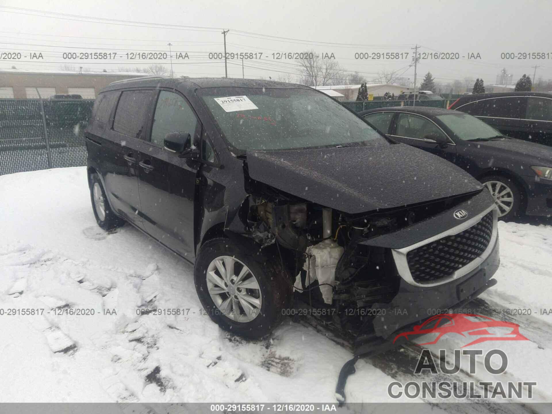 KIA SEDONA 2016 - KNDMB5C17G6158100