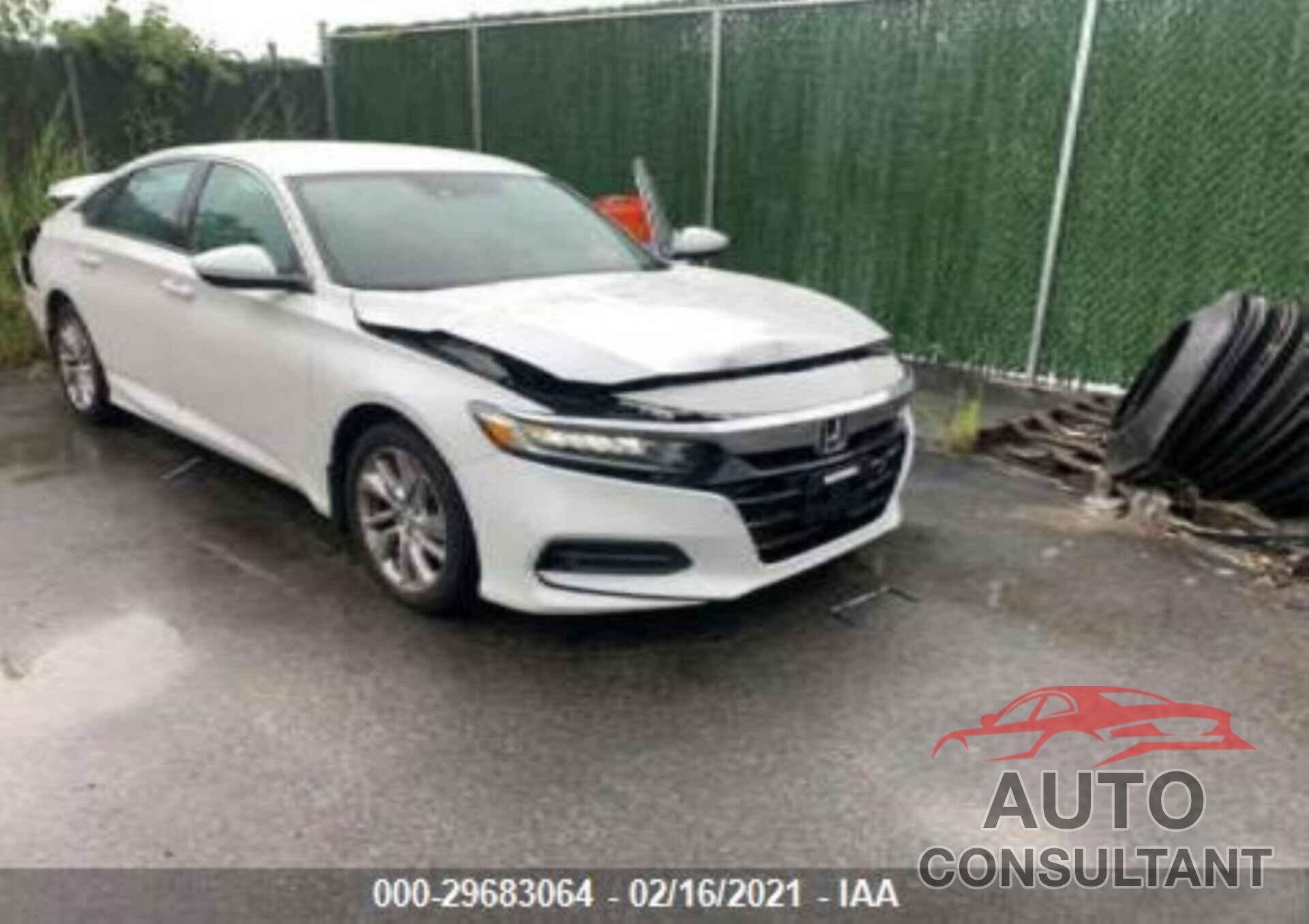 HONDA ACCORD SEDAN 2018 - 1HGCV1F15JA162501
