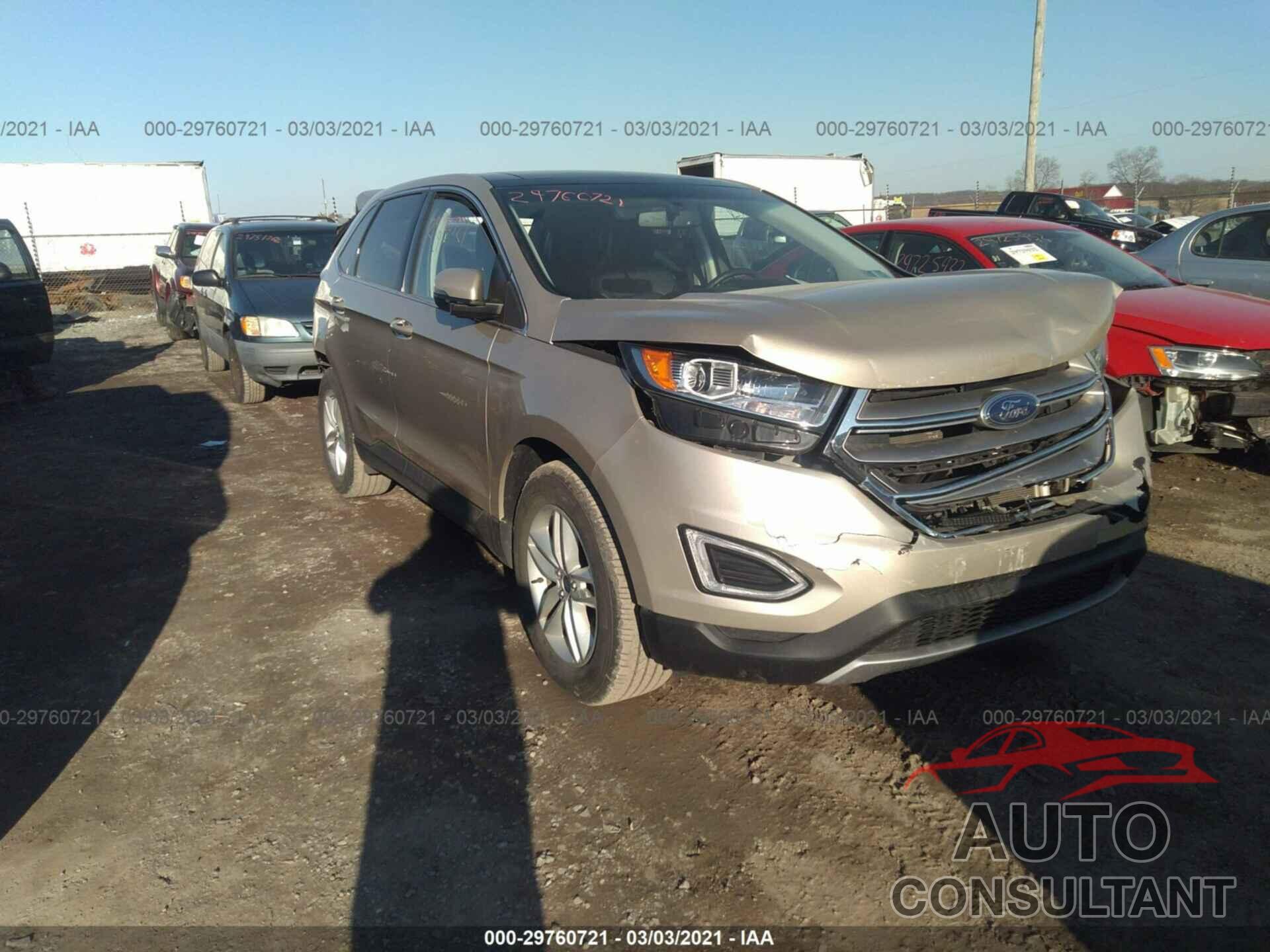 FORD EDGE 2017 - 2FMPK4J98HBC01616