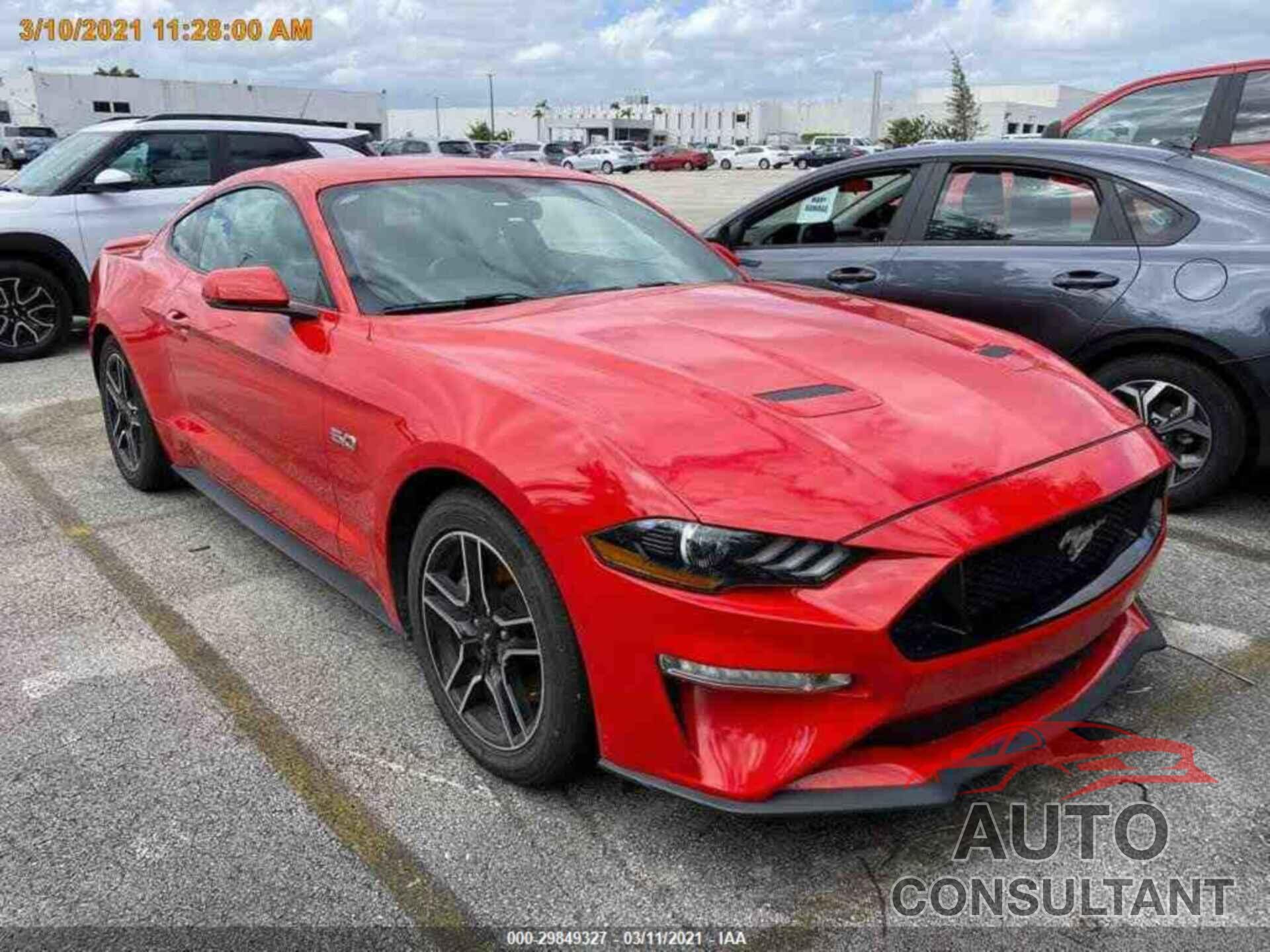 FORD MUSTANG 2019 - 1FA6P8CFXK5150570