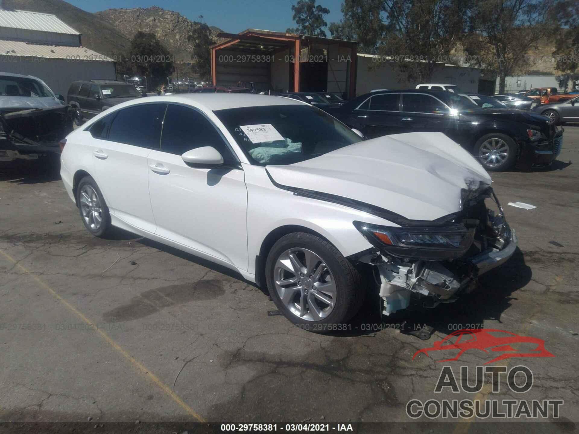 HONDA ACCORD SEDAN 2019 - 1HGCV1F13KA046375