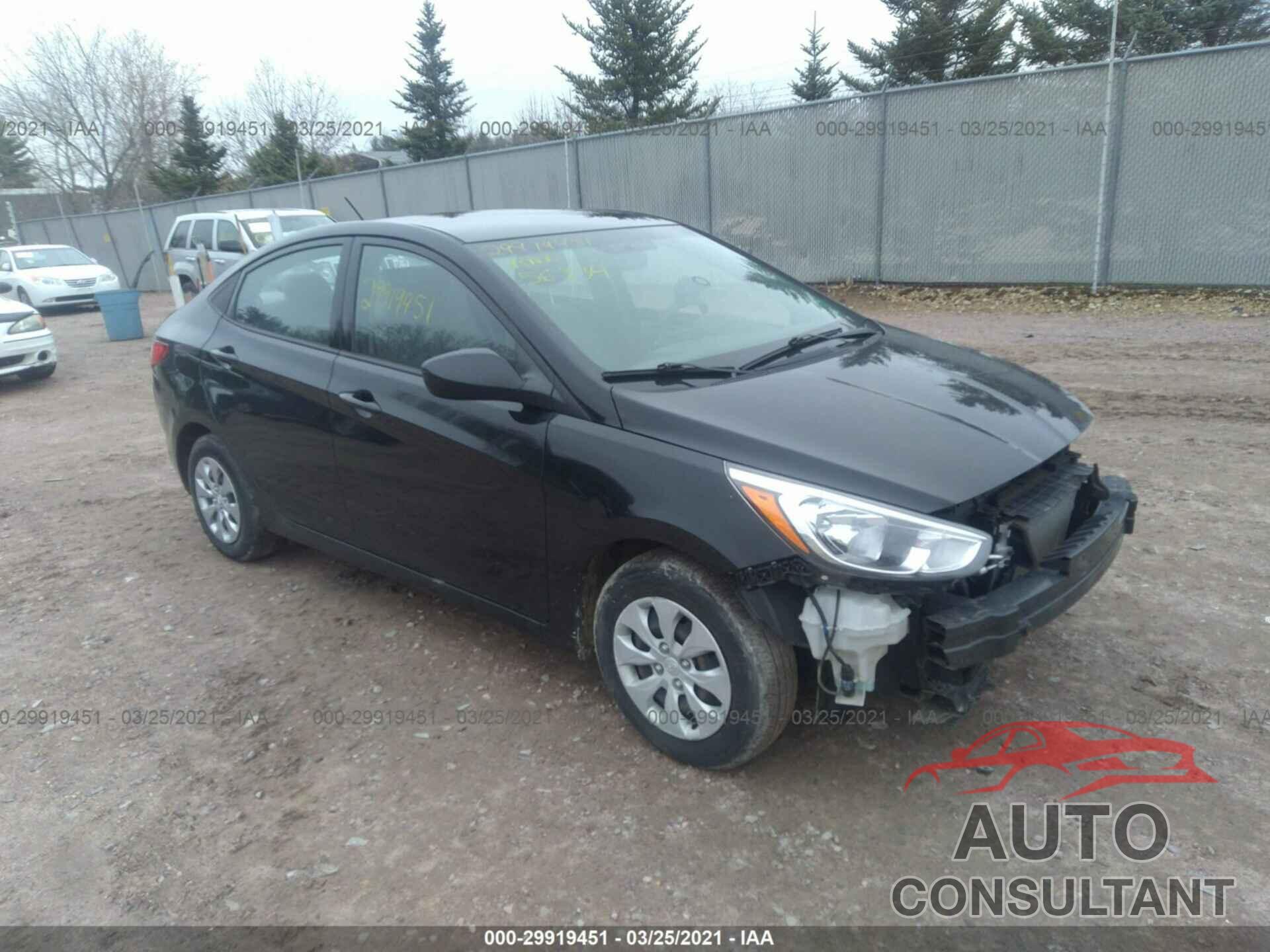 HYUNDAI ACCENT 2017 - KMHCT4AE4HU348082