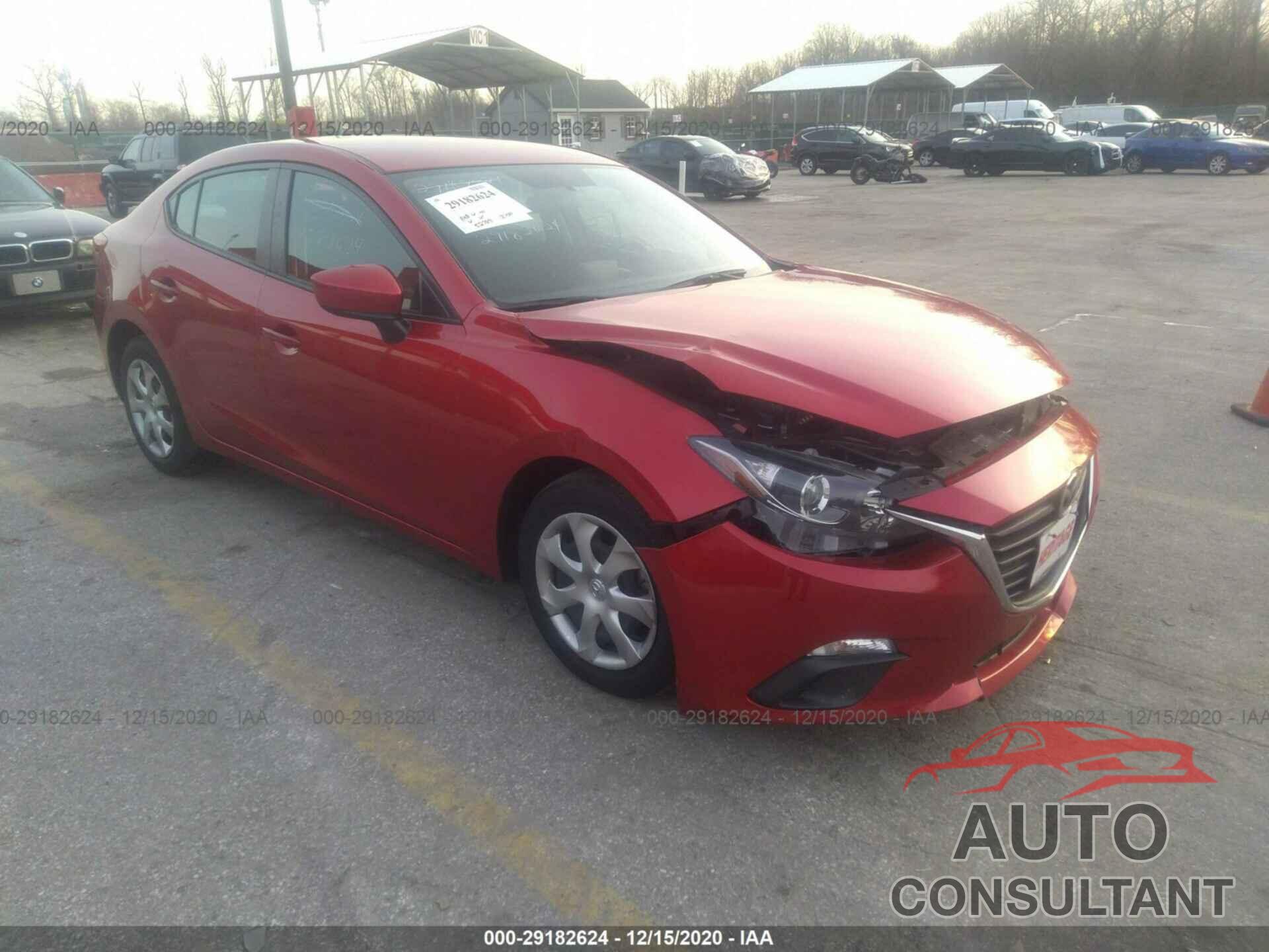 MAZDA MAZDA3 2016 - 3MZBM1T7XGM250149