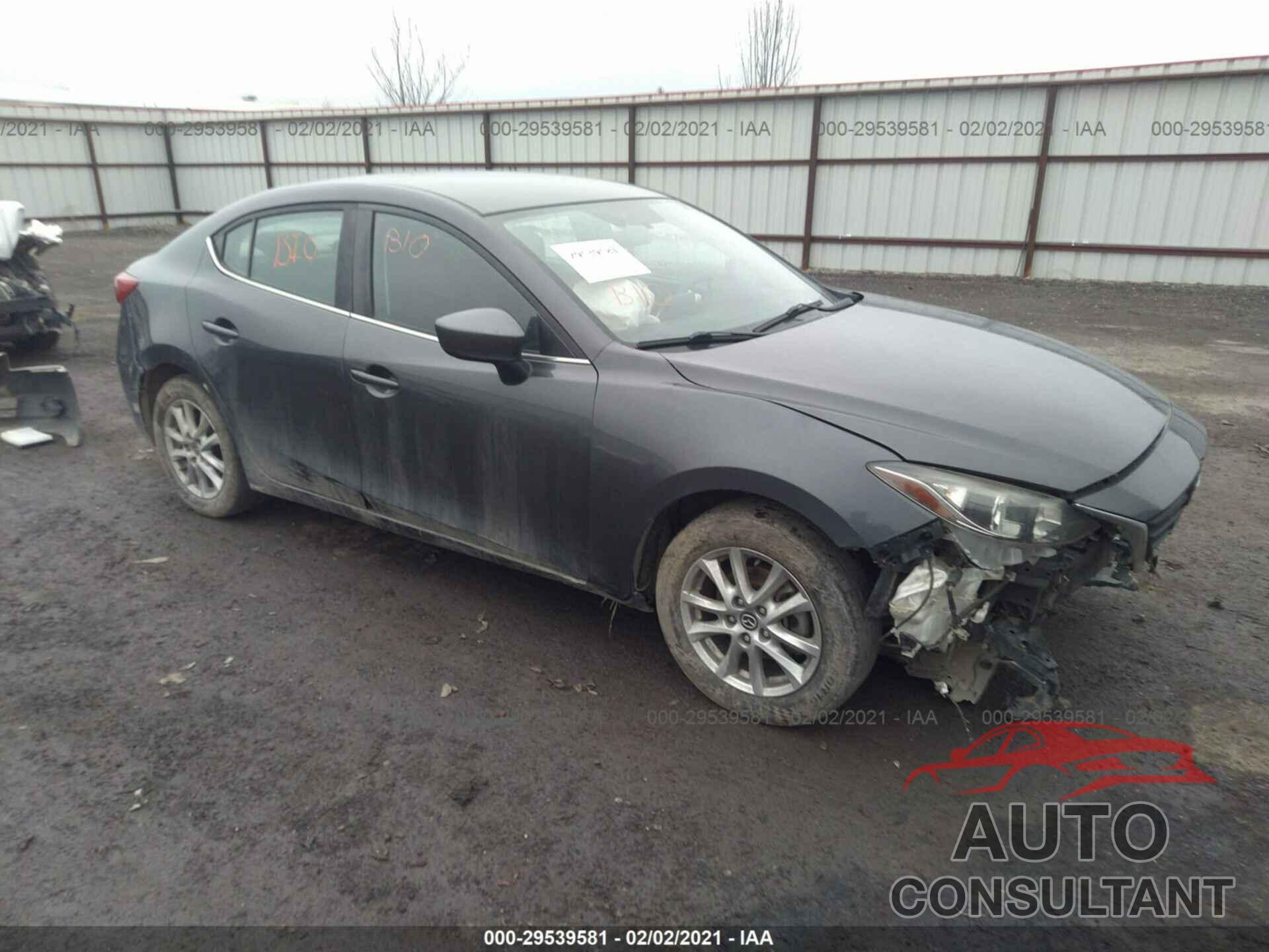 MAZDA MAZDA3 2016 - JM1BM1U71G1296015