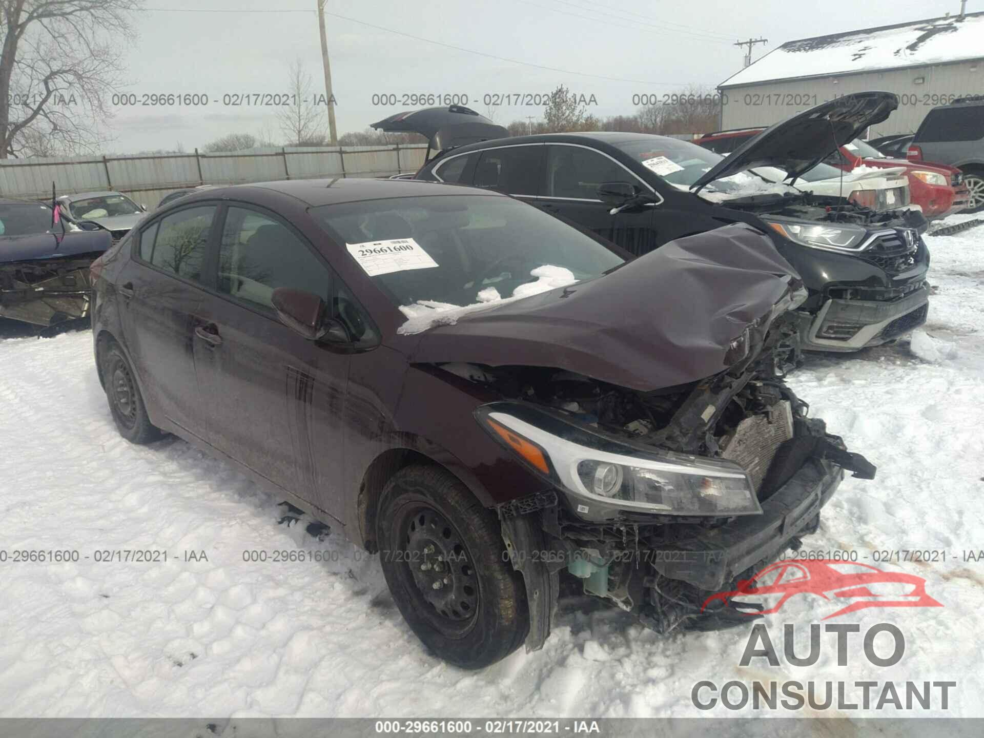 KIA FORTE 2017 - 3KPFL4A75HE091127