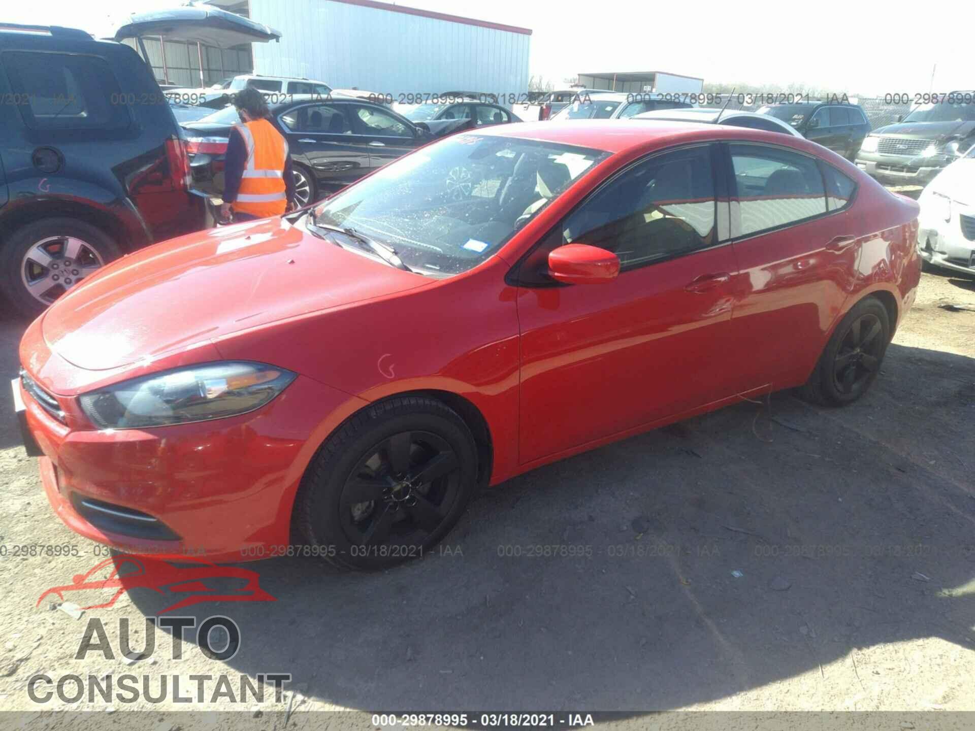 DODGE DART 2016 - 1C3CDFBB5GD652882