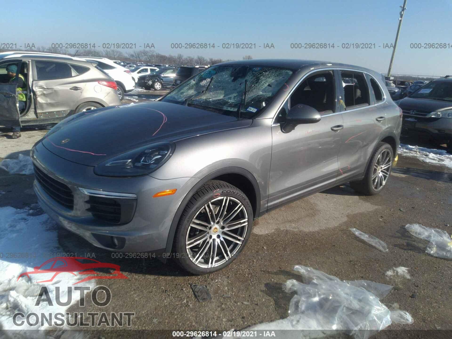 PORSCHE CAYENNE 2016 - WP1AA2A27GLA09282